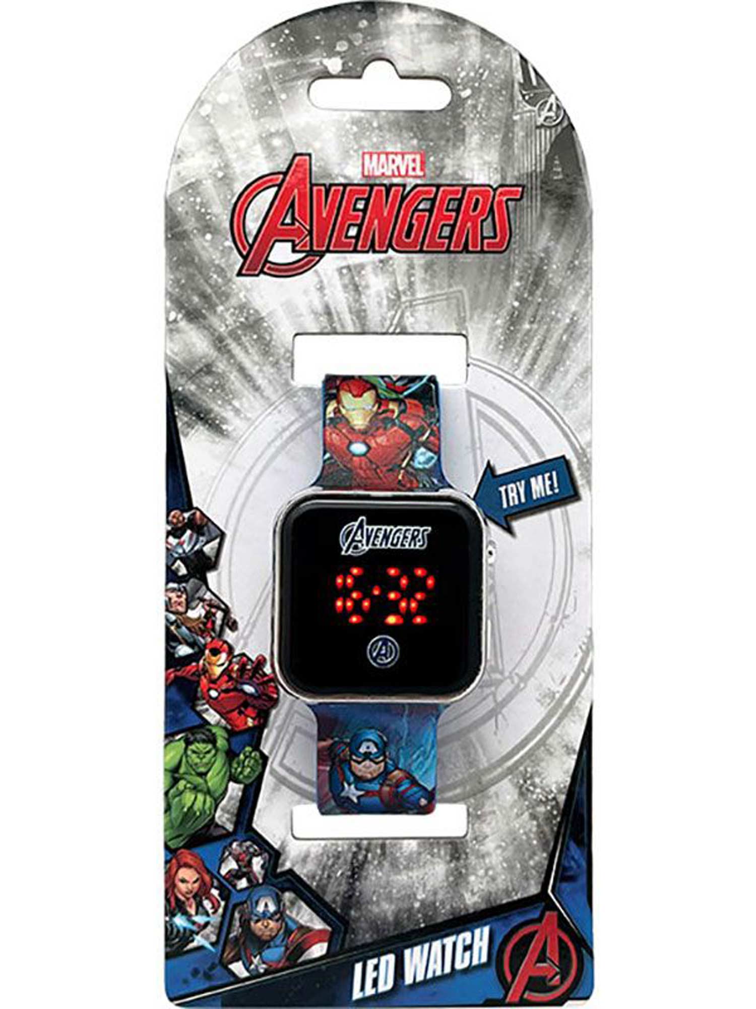 KIDS MOVIE HEROES LED часовник Avengers