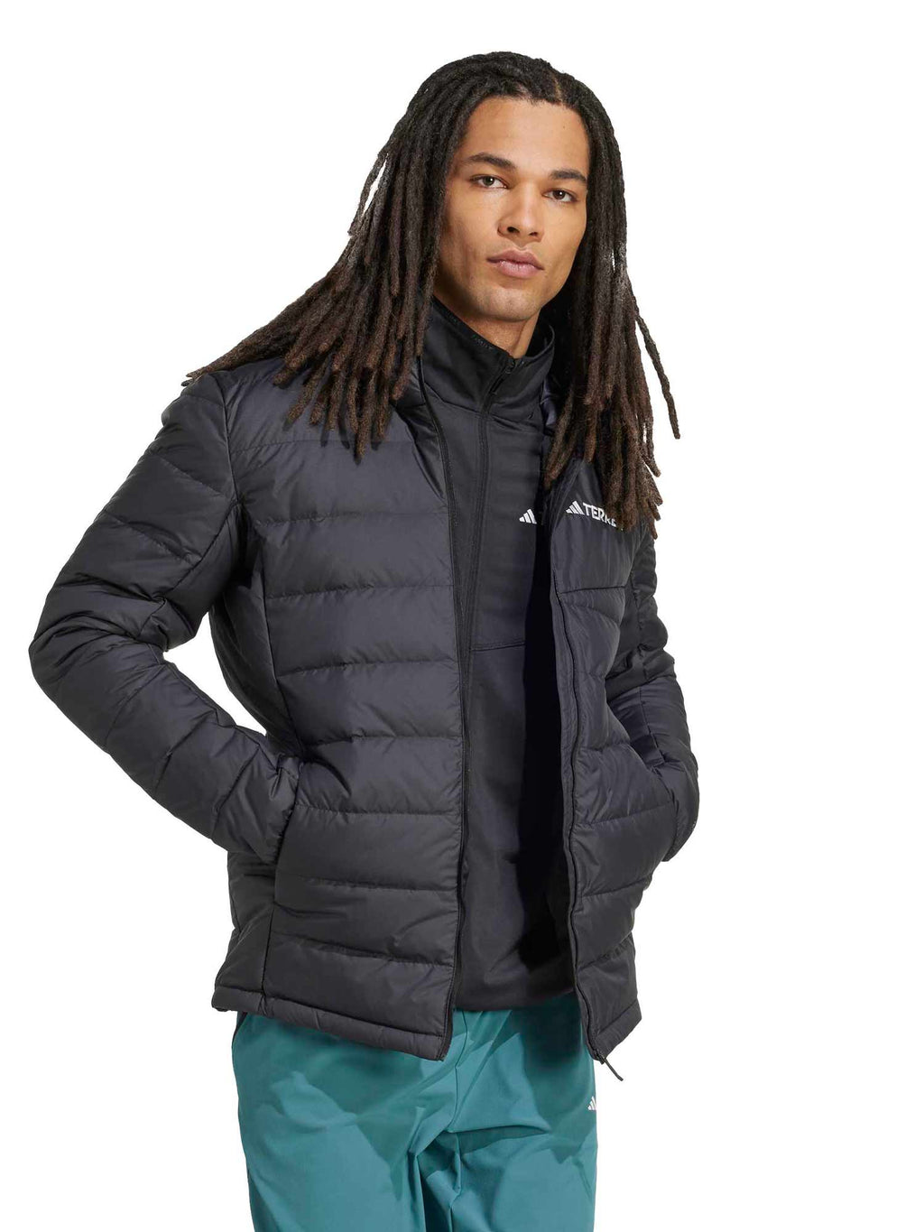 ADIDAS PERFORMANCE Яке Terrex Multi Light Down CLIMAWARM Hooded