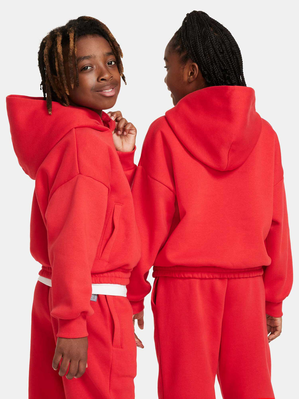NIKE Суитшърт K NK C.O.B. FLC PO HOODIE