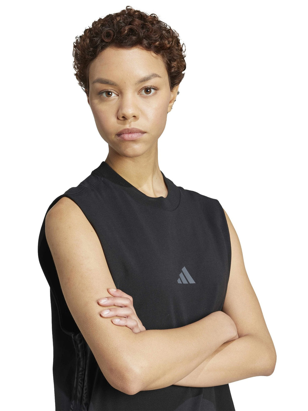 ADIDAS SPORTSWEAR Рокля Essentials 3-Stripes Print Sleeveless Dress