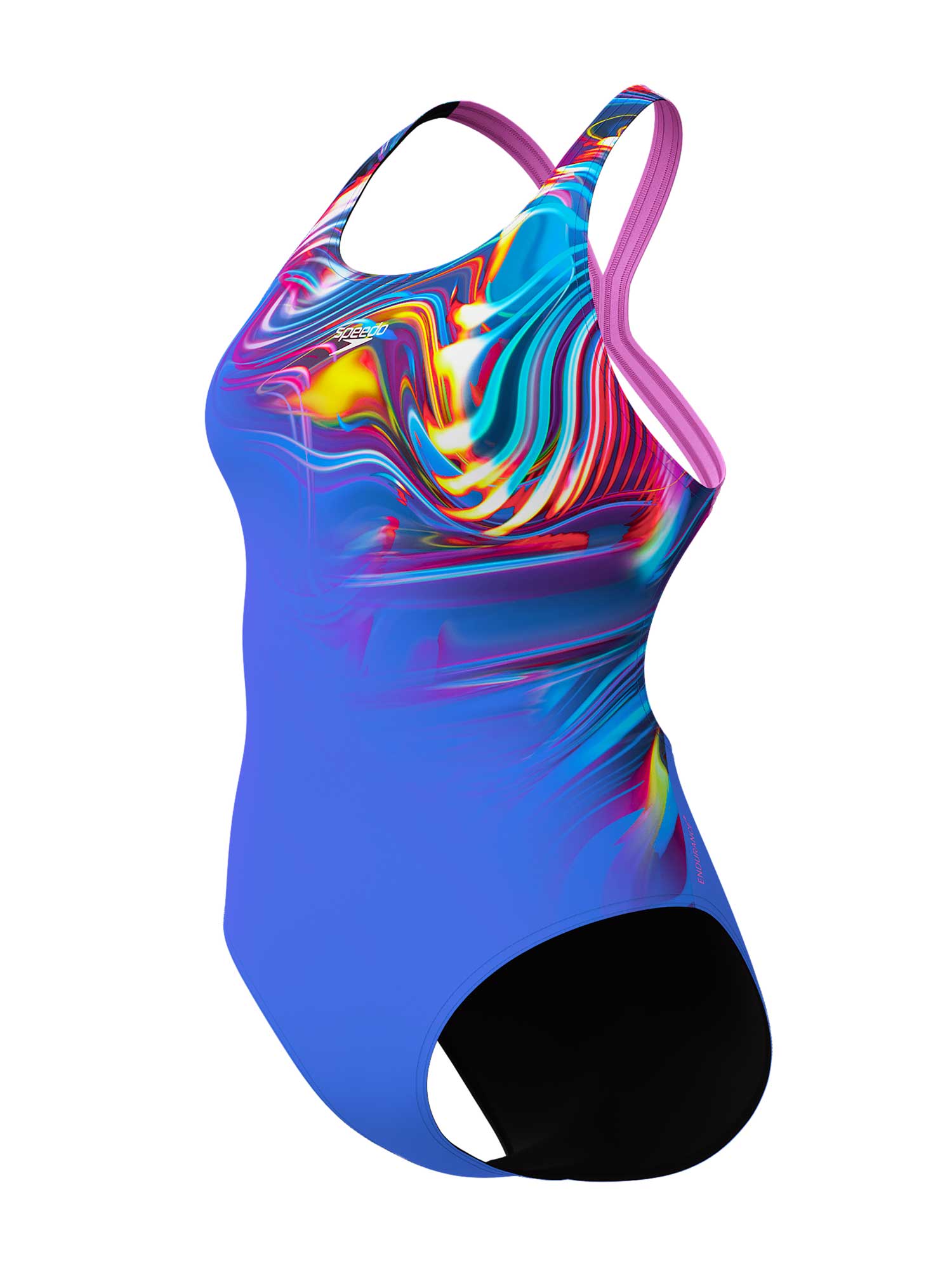 SPEEDO Цял бански WOMENS PLACEMENT POWERBACK