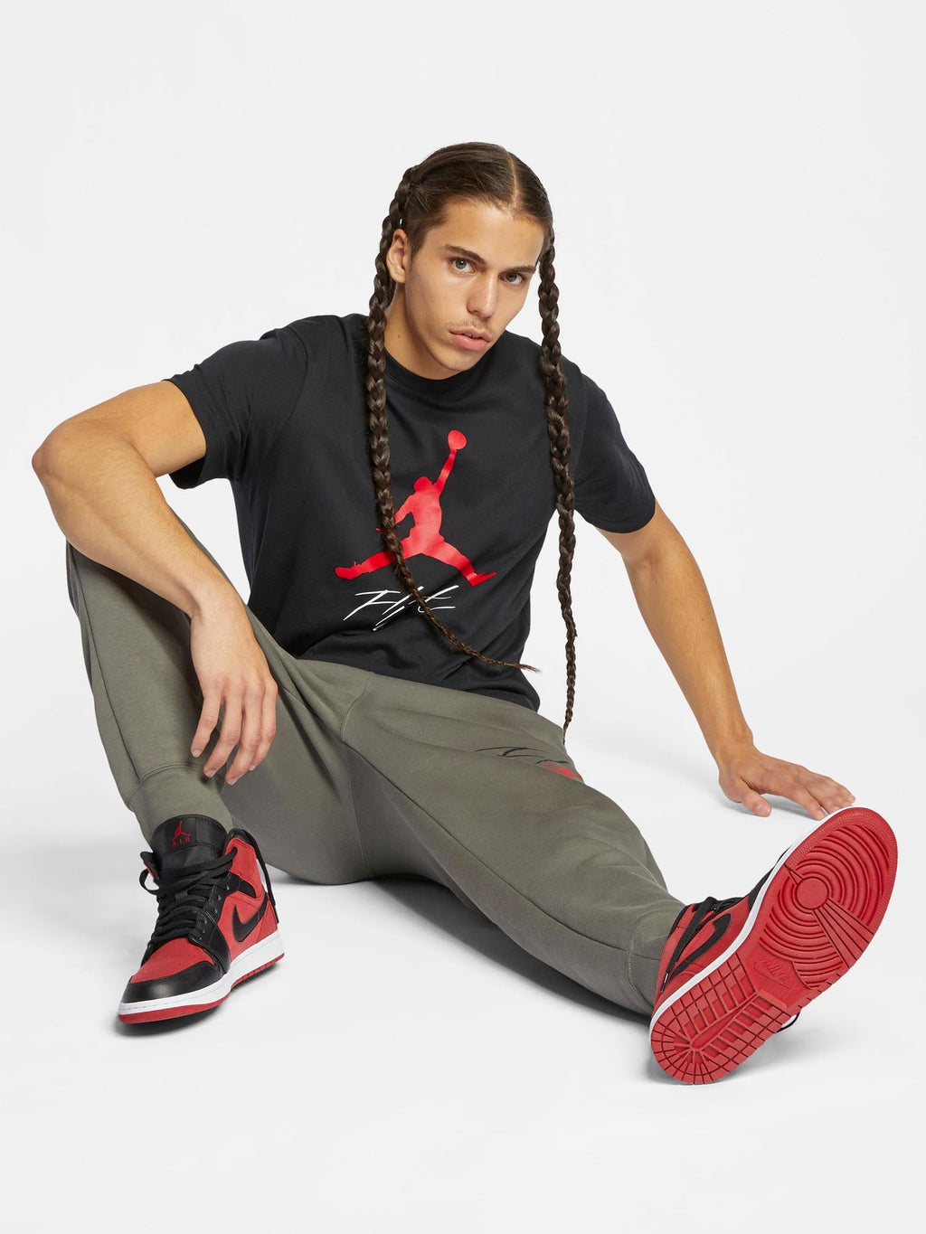 JORDAN Тениска JUMPMAN FLIGHT HBR TEE