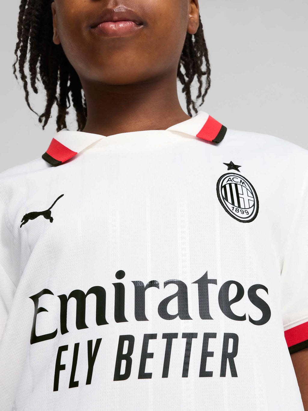 PUMA Тениска ACM Away Jersey Replica Jr