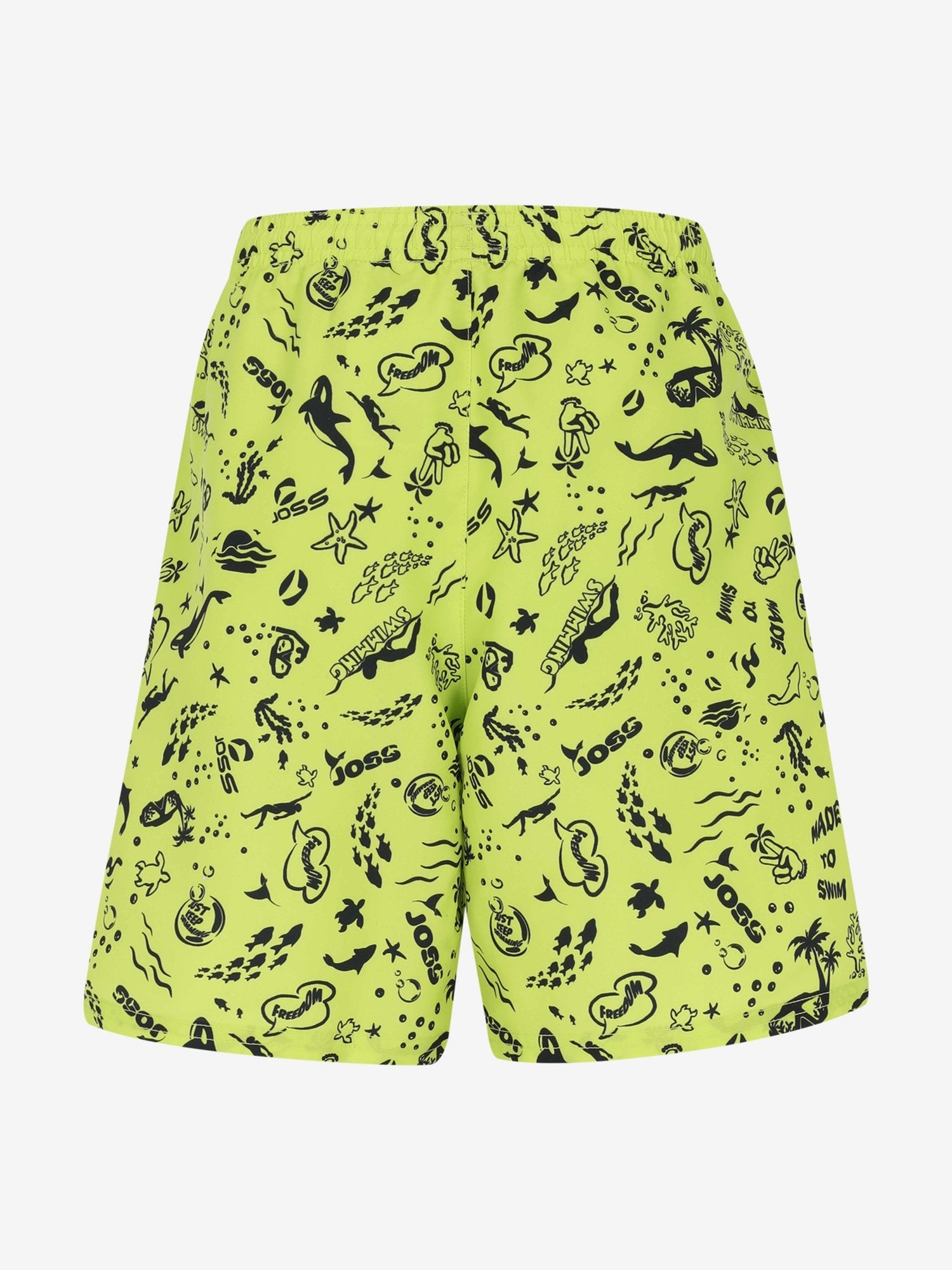 JOSS Плувни шорти Boys All-Over Printed Swim Shorts