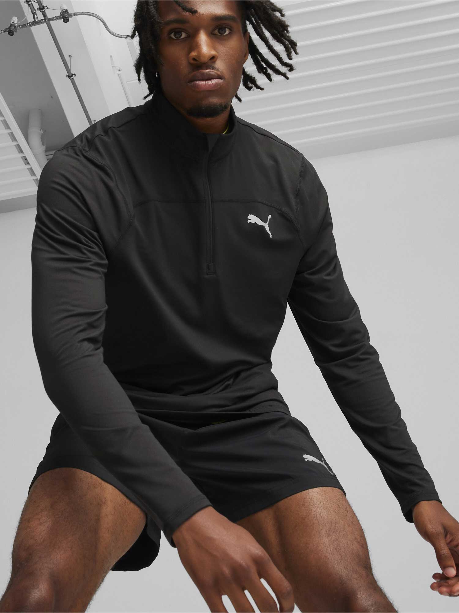 PUMA Блуза RUN CLOUDSPUN 1/4 ZIP