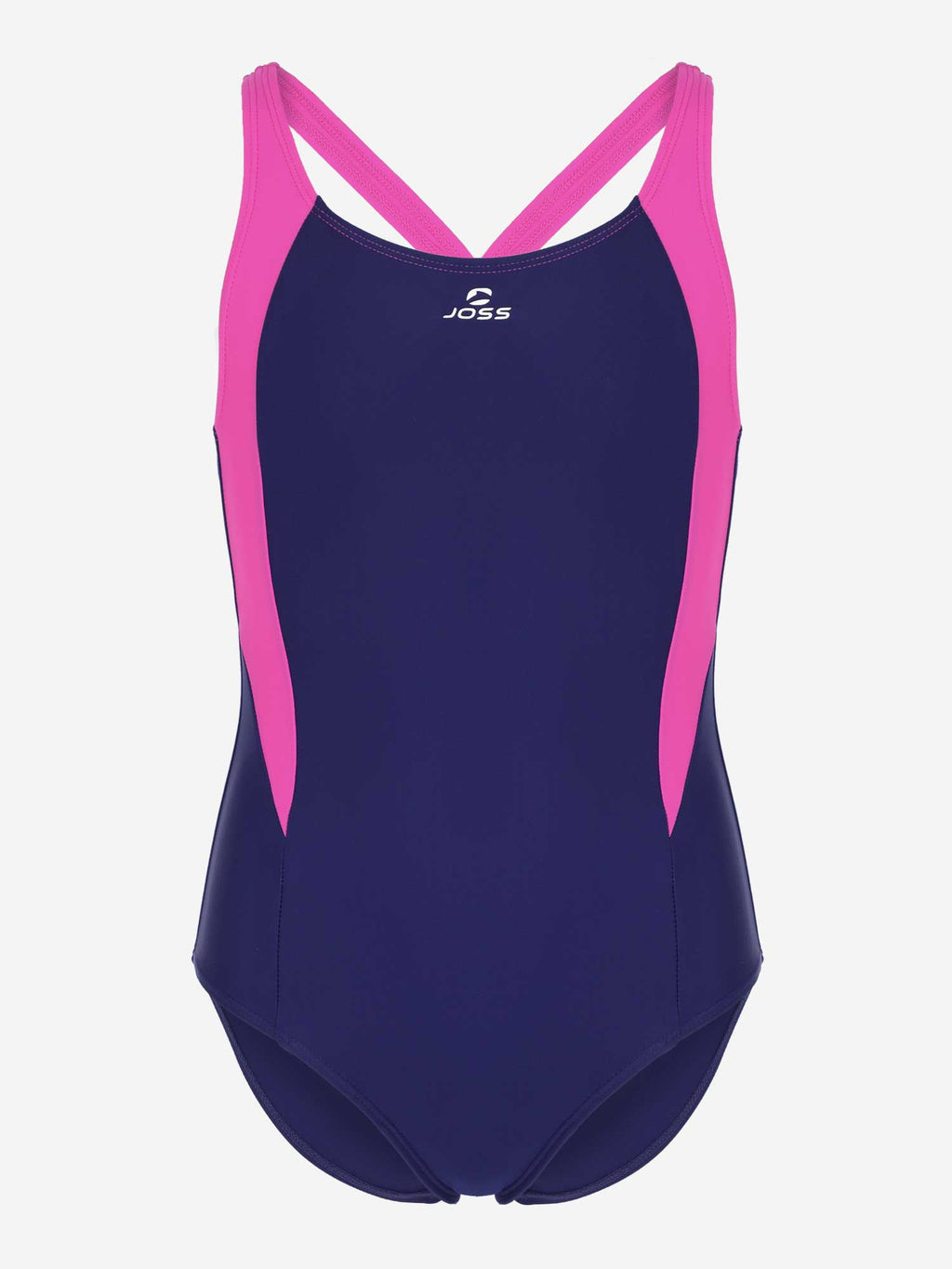 JOSS Цял бански Girls Color-Block Swimsuit