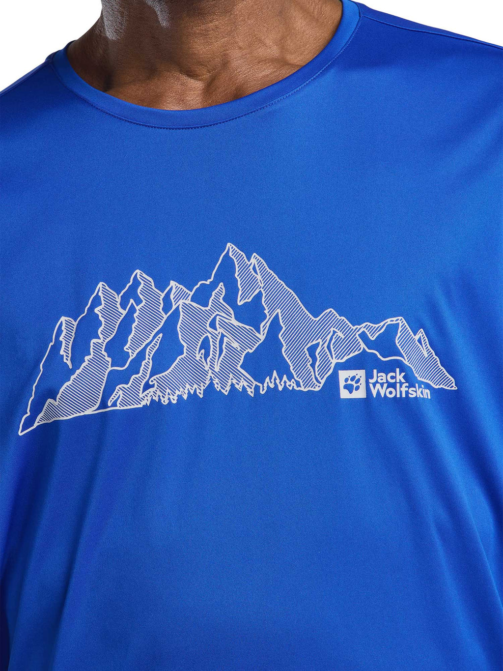 JACK WOLFSKIN Тениска PEAK GRAPHIC T M