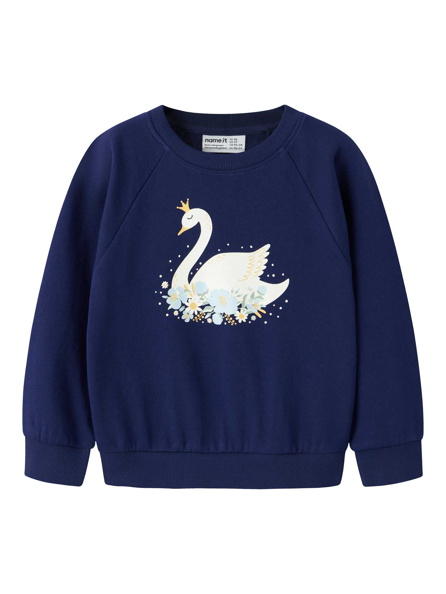 NAME IT Блуза NMFVENUS LS NREG SWEAT BRU