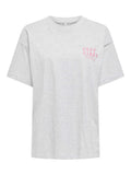 ONLY Тениска ONLVIVVI LIFE S/S LOVELY TOP JRS