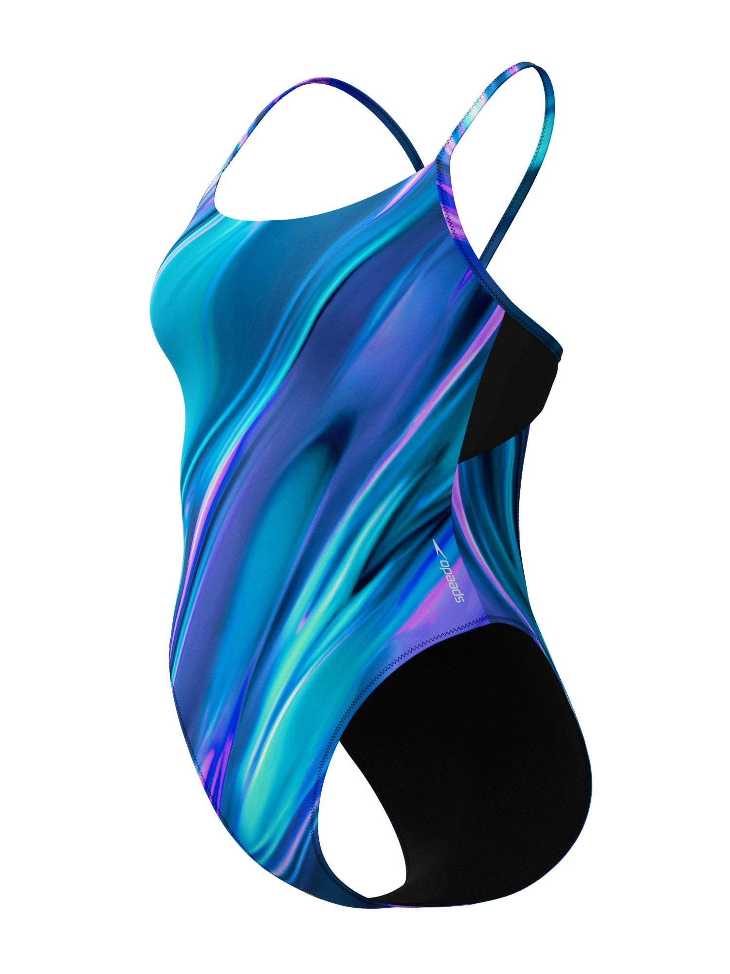 SPEEDO Цял бански PRINTED RACERBACK