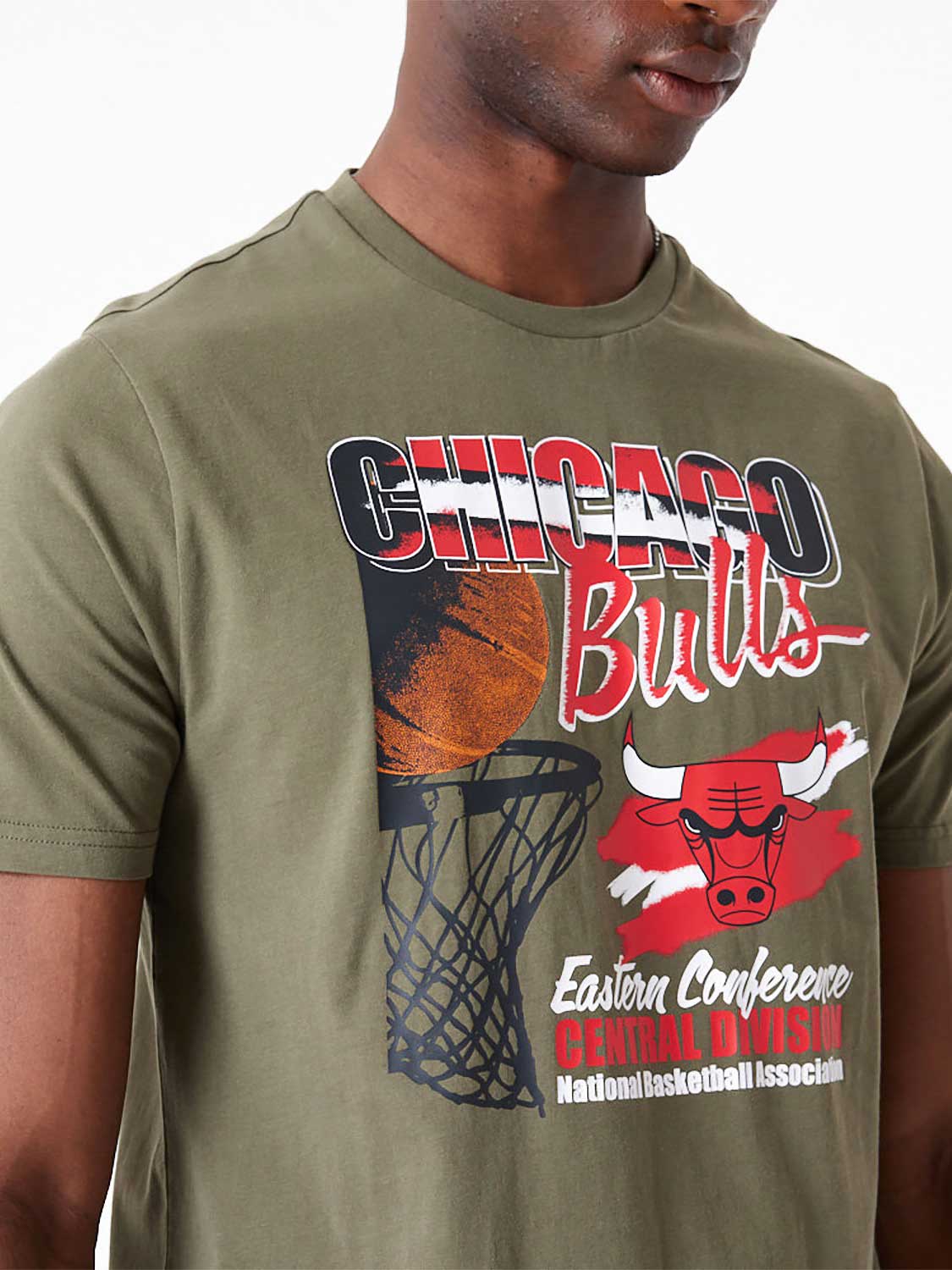 NEW ERA Тениска NBA PLAYER GRPHC TEE CHIBUL