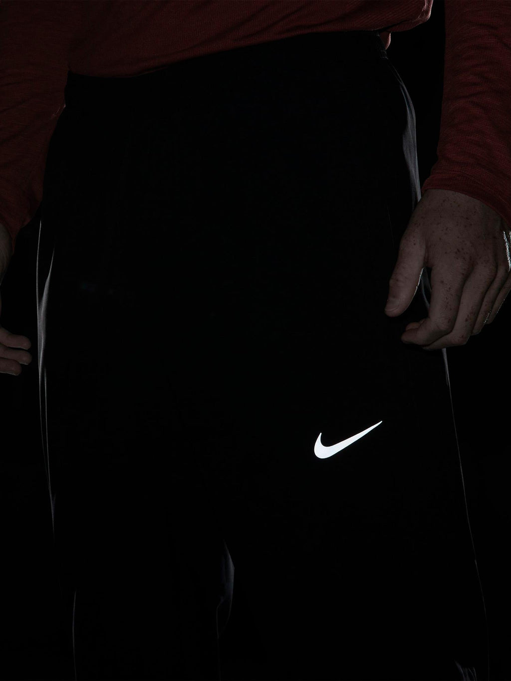 NIKE Спортно долнище DF RUN STRIPE