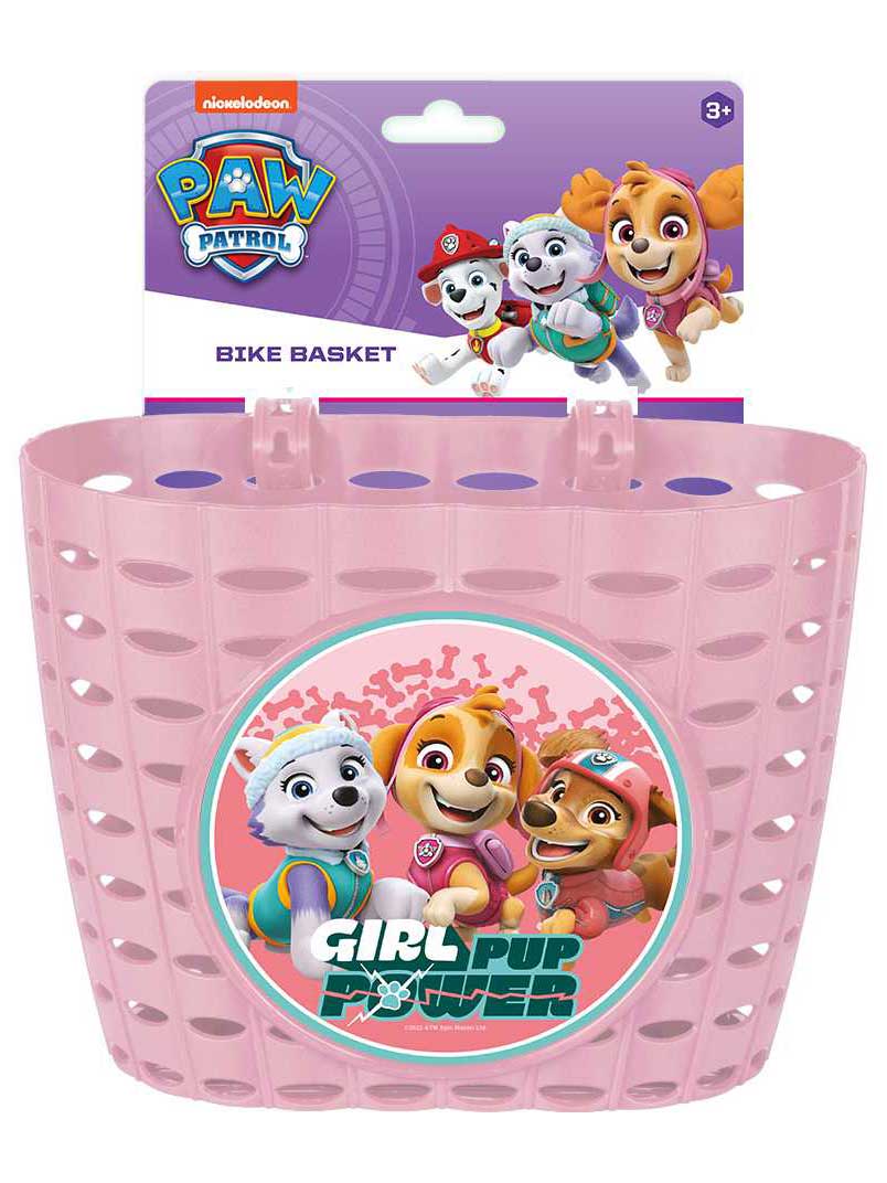 KIDS MOVIE HEROES Кошница за велосипед PAW PATROL GIRL