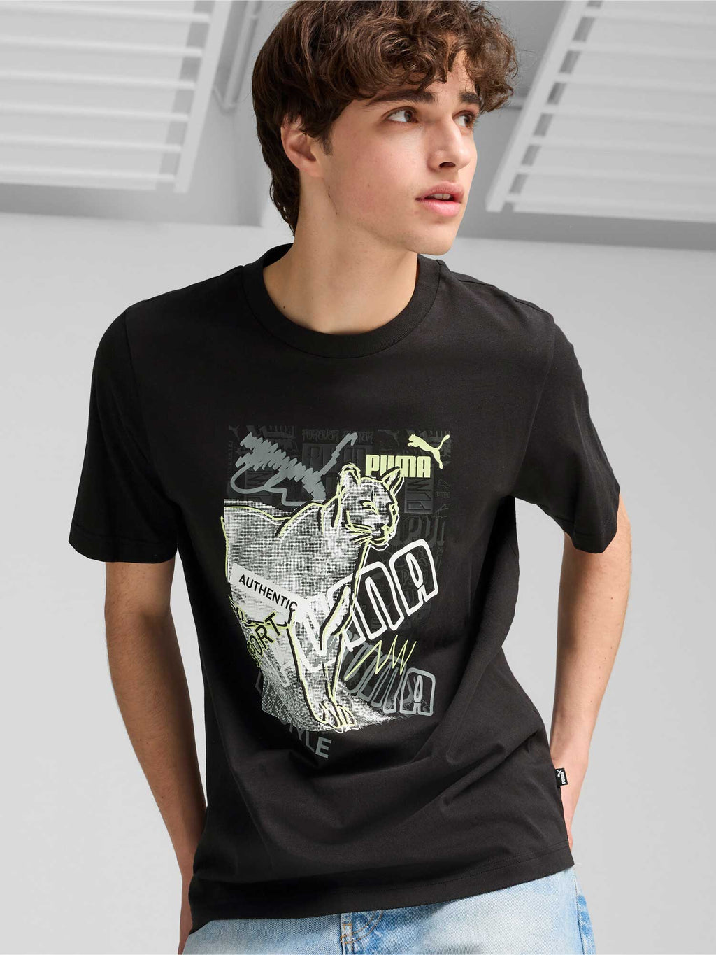 PUMA Тениска GRAPHICS Photoprint Tee