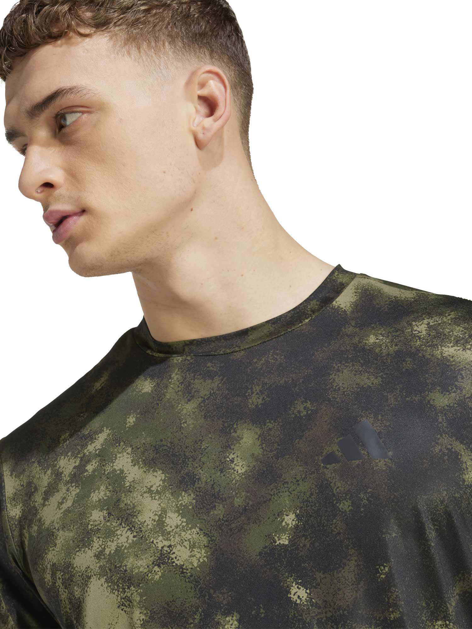 ADIDAS PERFORMANCE Тениска Train Essentials Seasonal All Over Print