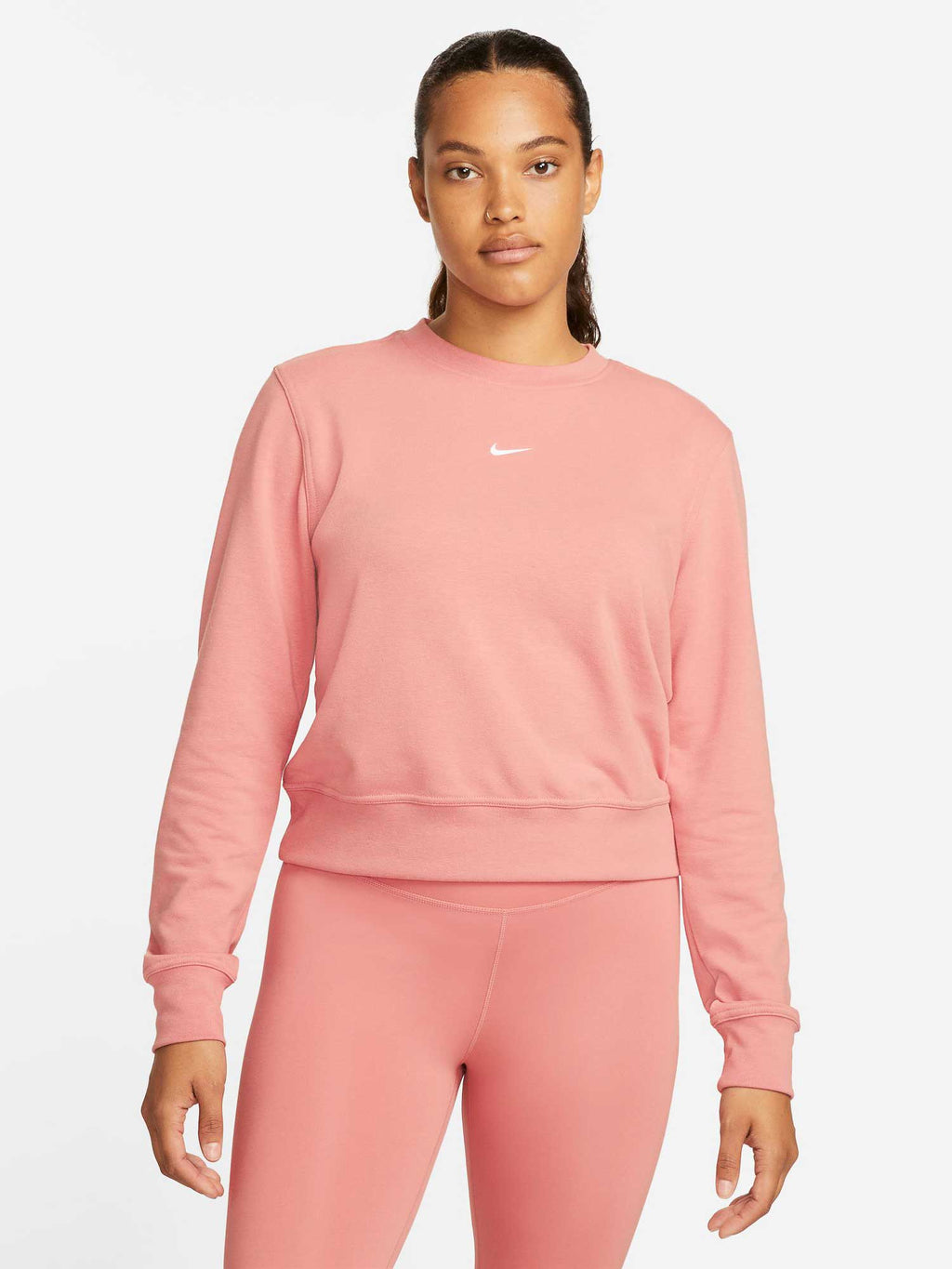 NIKE Блуза W NK ONE DF CREW LBR