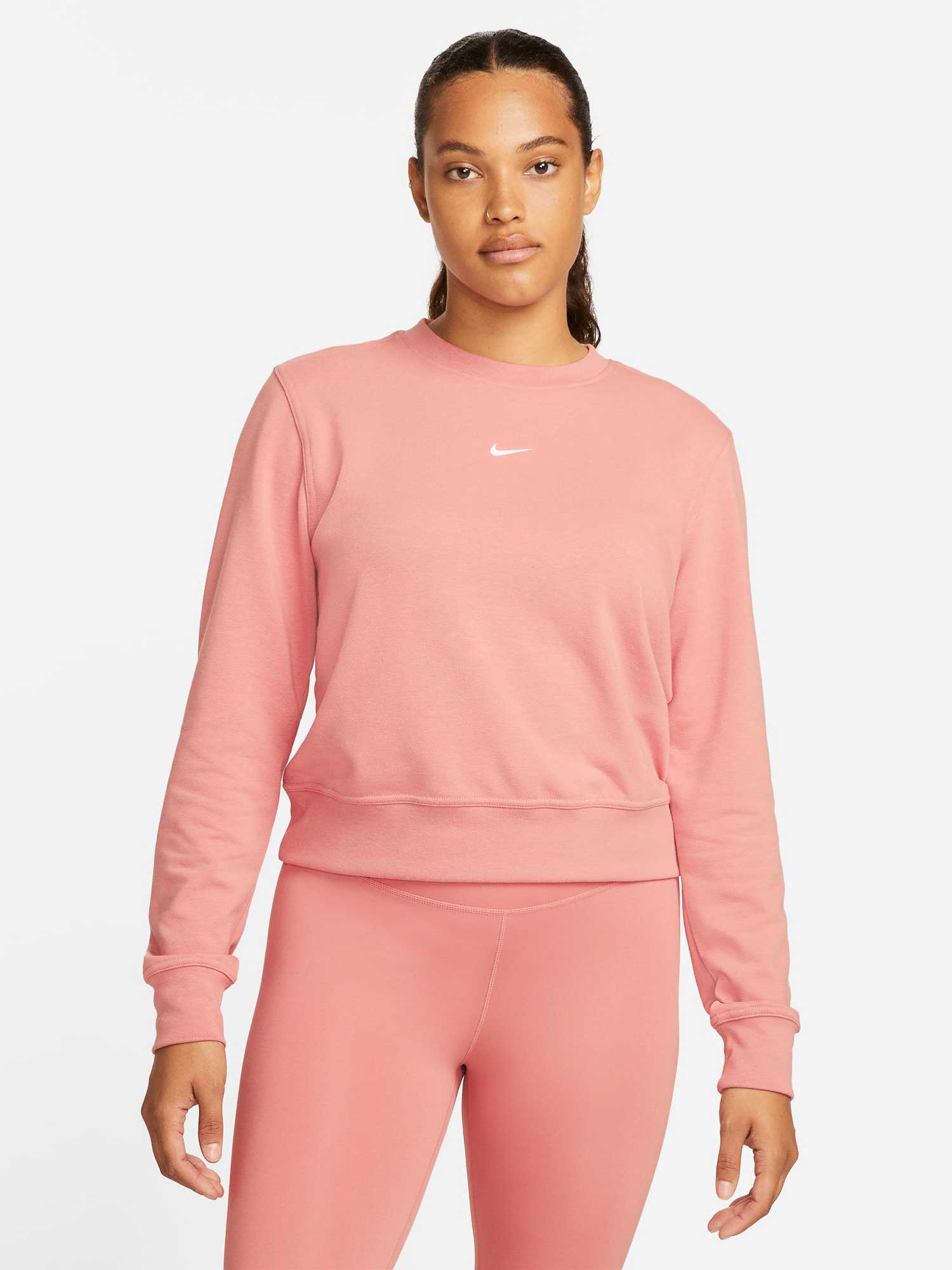 NIKE Блуза W NK ONE DF CREW LBR