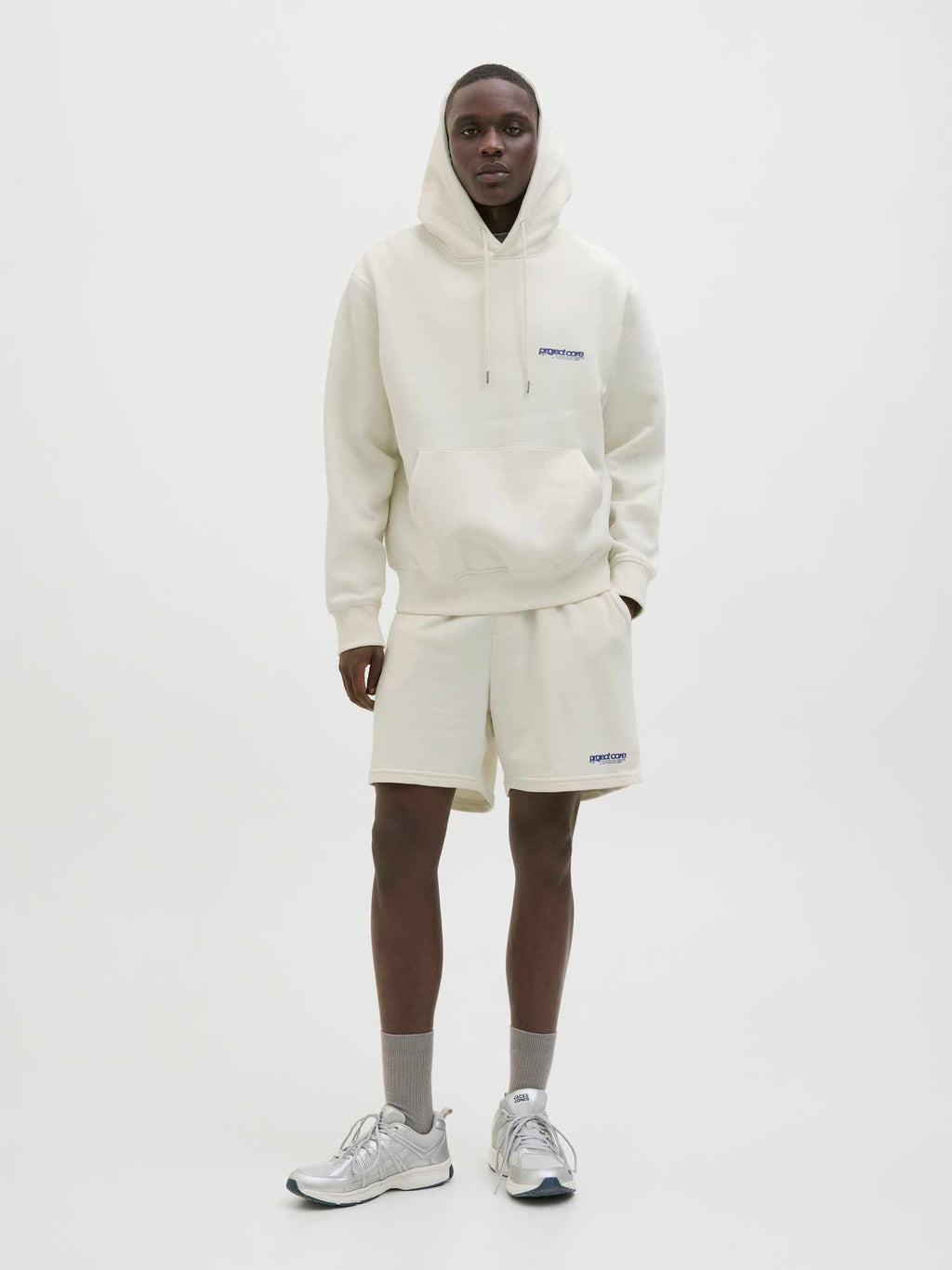 JACK & JONES Къси панталони JPSTKARL UNION SWEAT SHORTS LNG SN