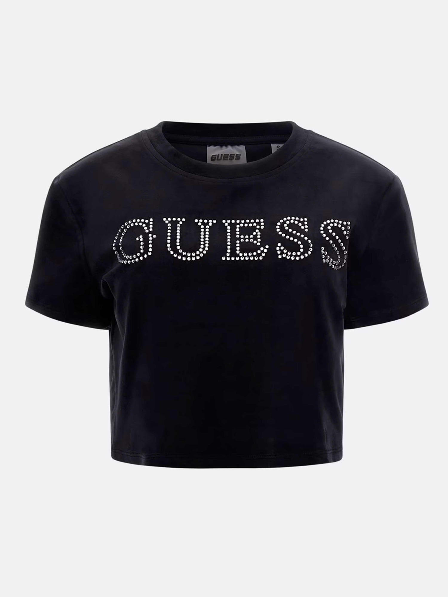 GUESS Тениска COUTURE CROP TEE