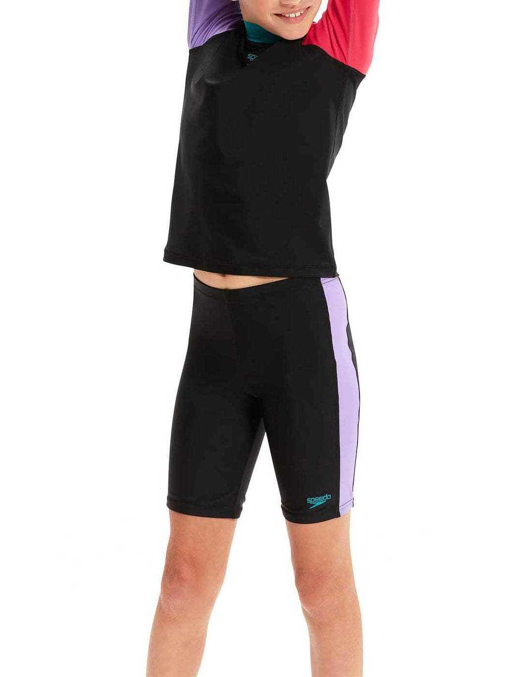 SPEEDO Комплект 2 части с UV защита GIRLS COLOURBLOCK SET