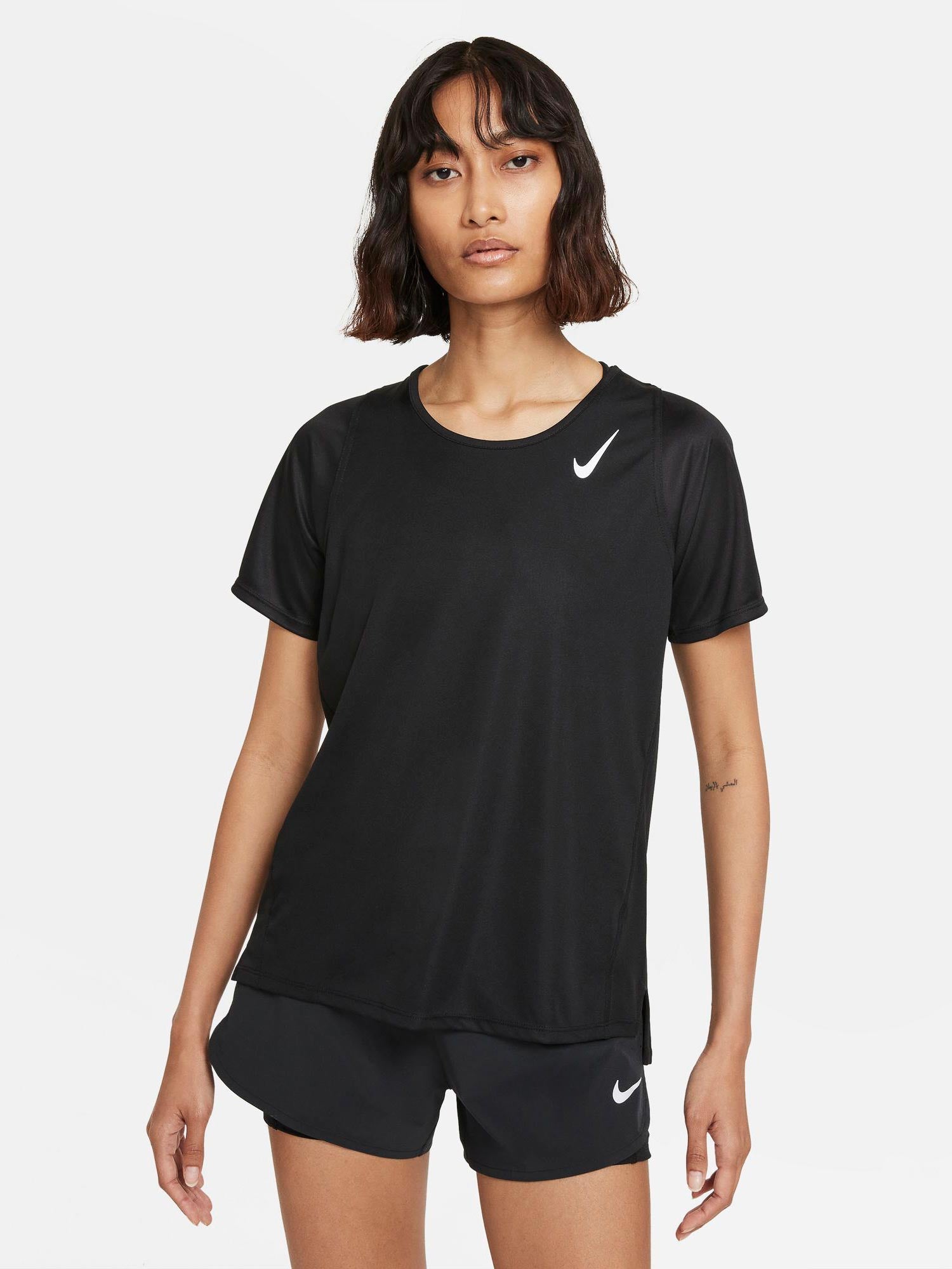 NIKE Тениска W NK FAST DF SS TOP