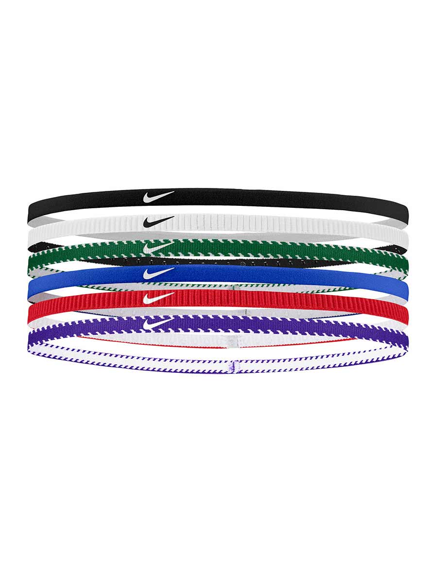 NIKE Лента за глава FLEX CLASSIC SLIM HEADBANDS 6PK