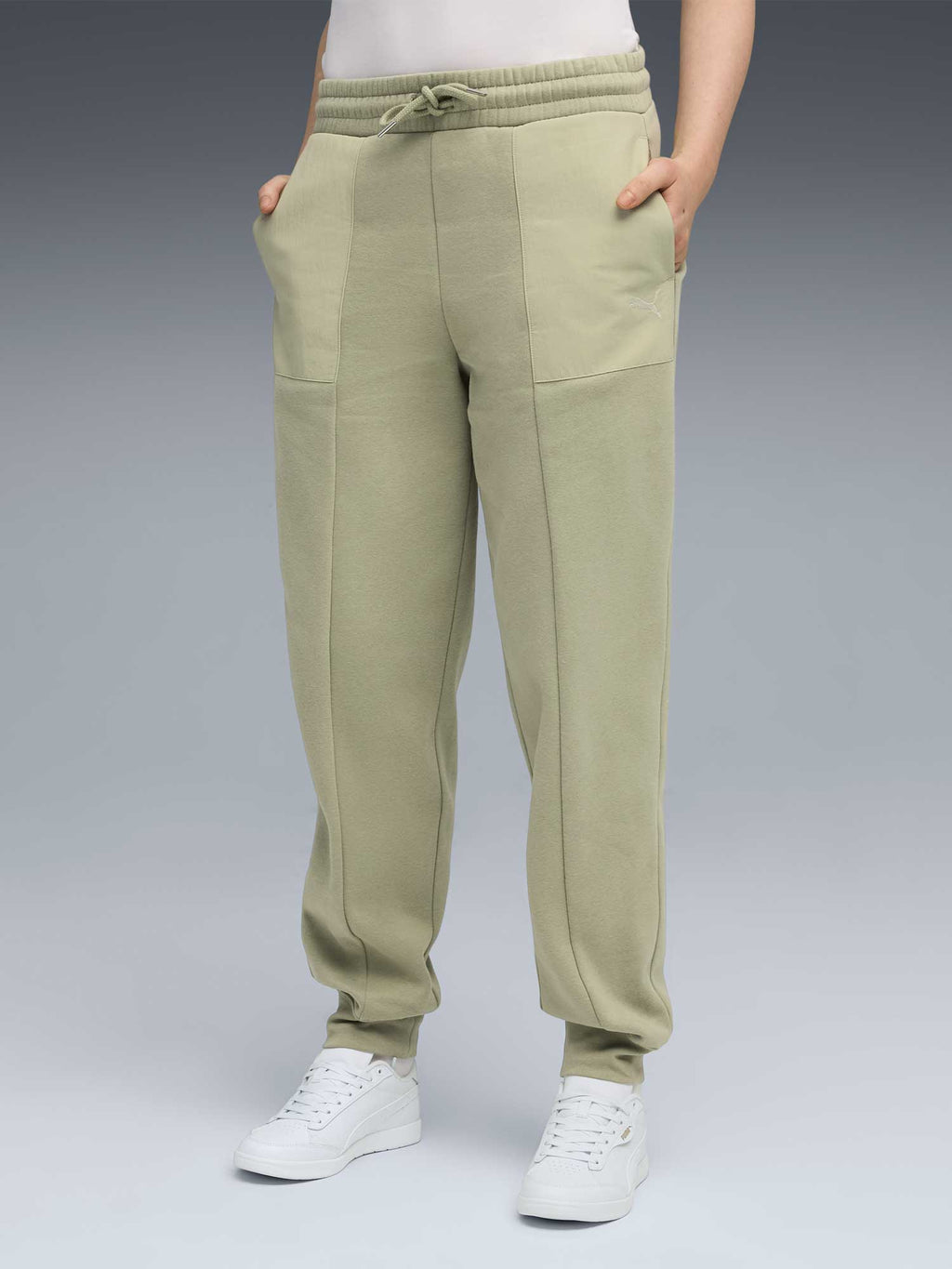 PUMA Спортно долнище HER Comfort High-Waist Sweatpants