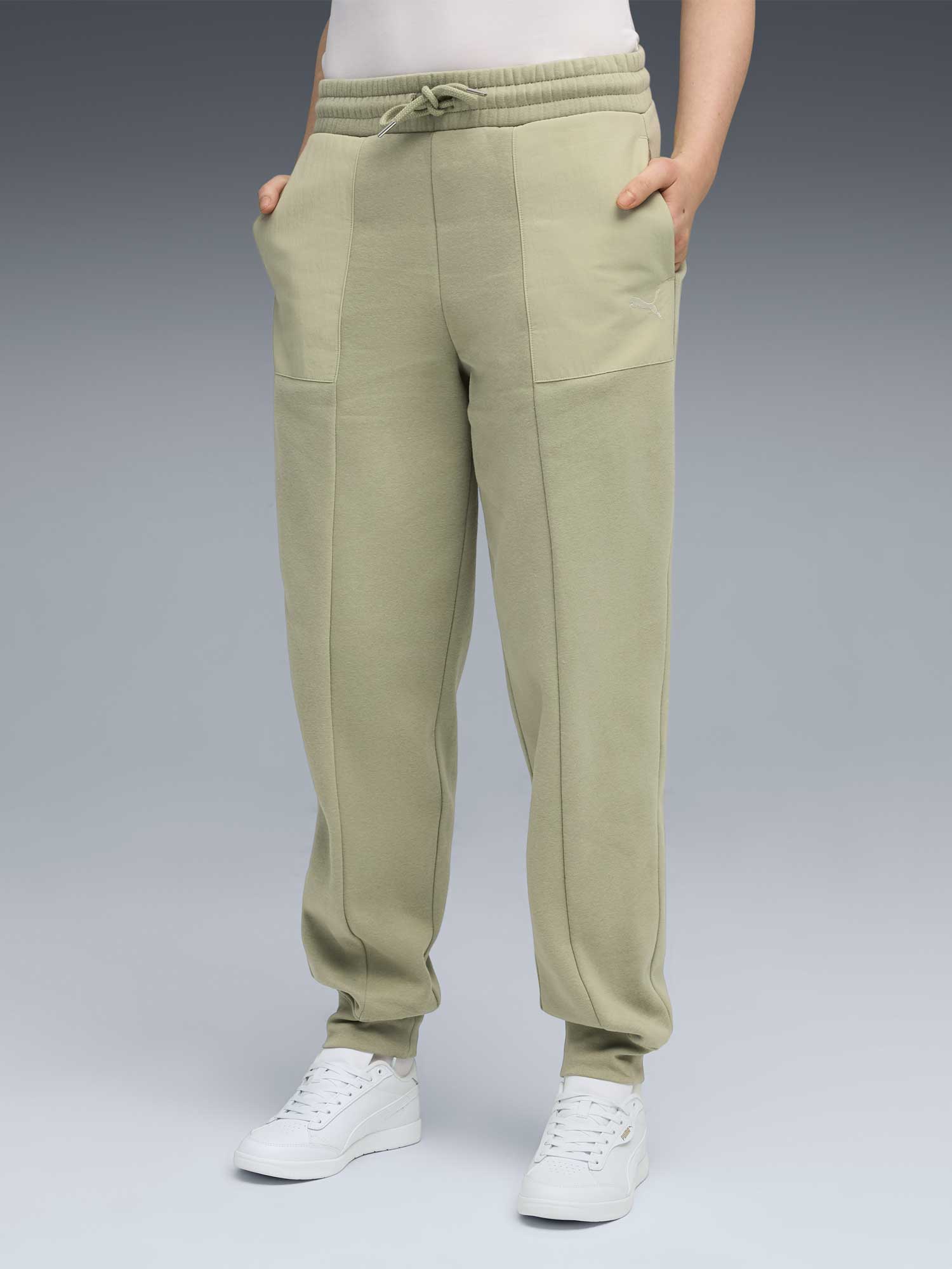 PUMA Спортно долнище HER Comfort High-Waist Sweatpants