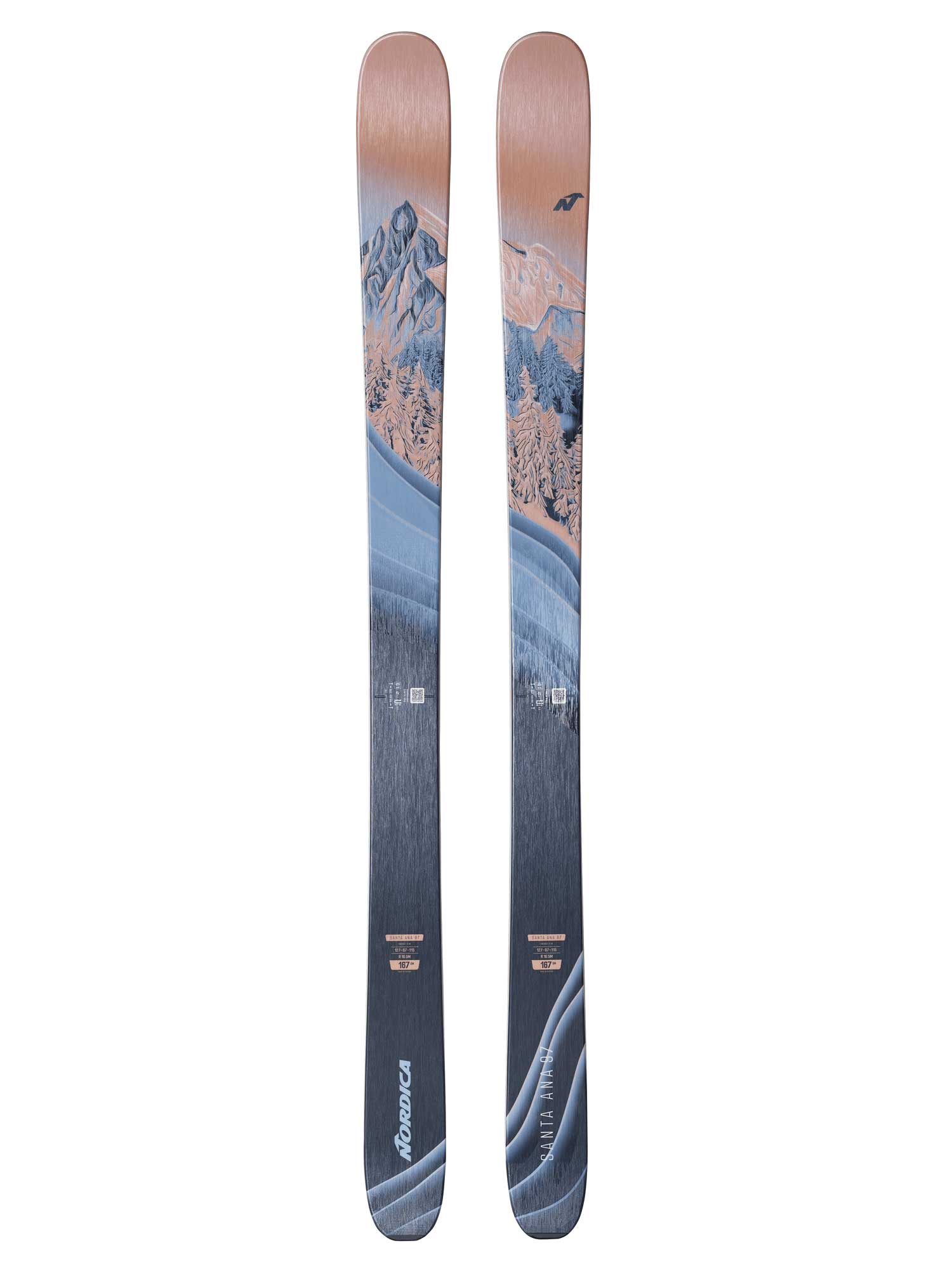 NORDICA Ски SANTA ANA 97 FLAT
