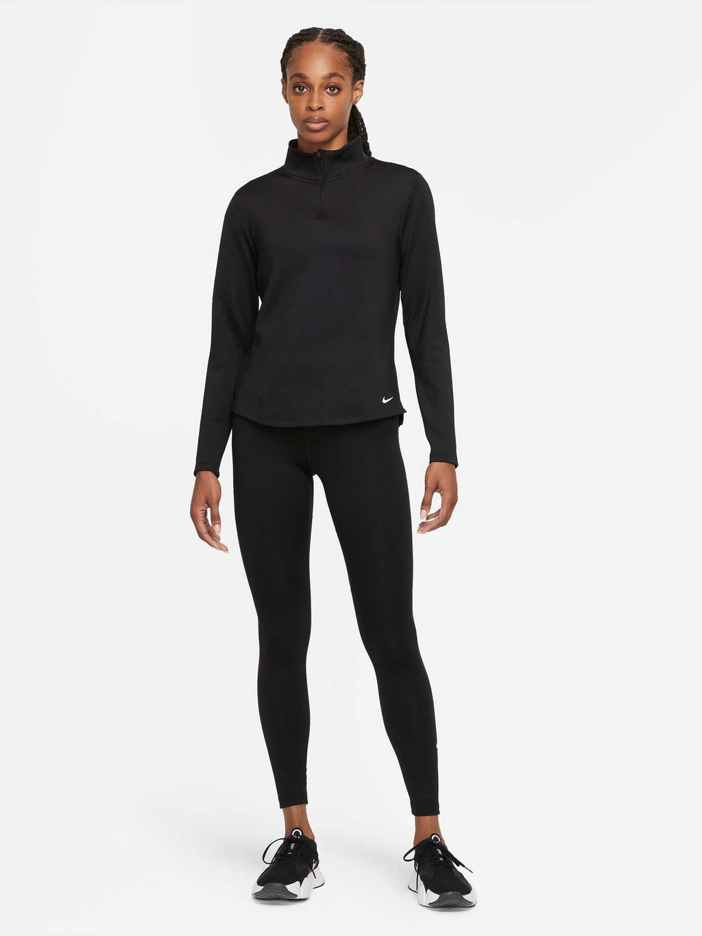 NIKE Блуза W NK ONE TF STD LS HALF ZIP