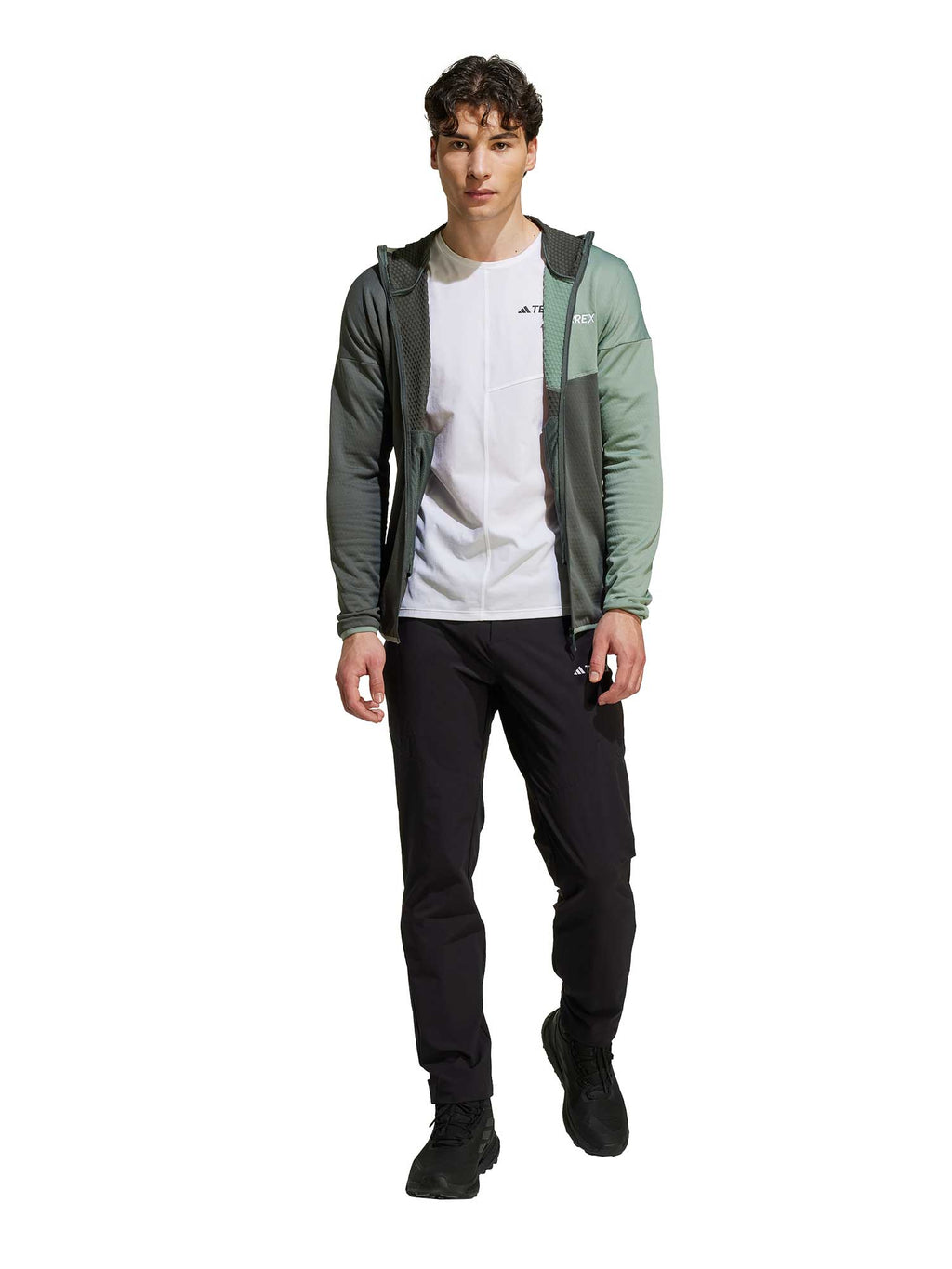 ADIDAS PERFORMANCE Полар Terrex Xperior CLIMAWARM Light Fleece Hooded