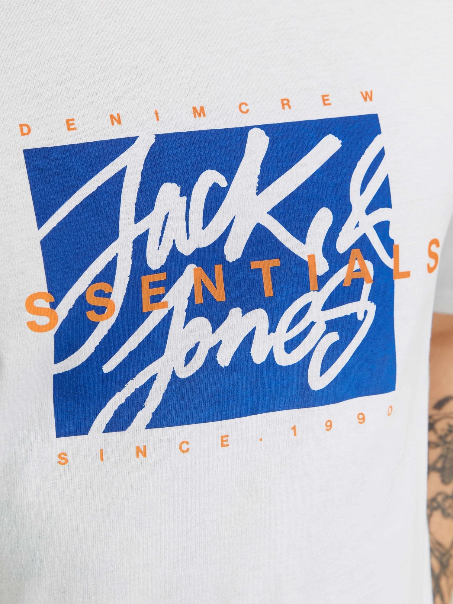 JACK & JONES Тениска JJCOLTON TEE SS CREW NECK LN