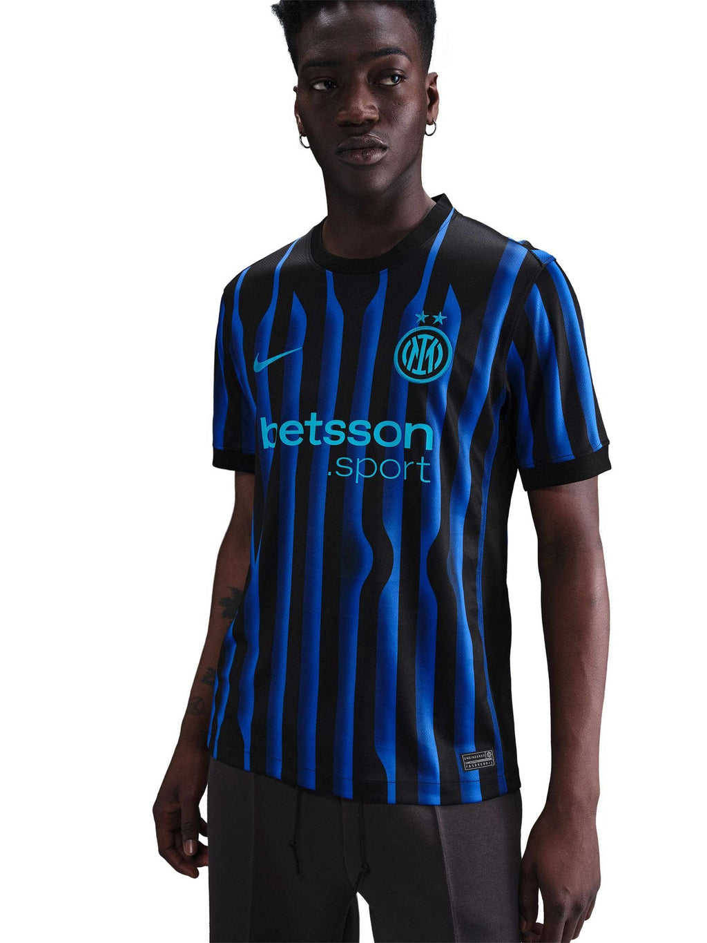 NIKE Тениска INTER M NK DF JSY SS STAD HM 25\/26