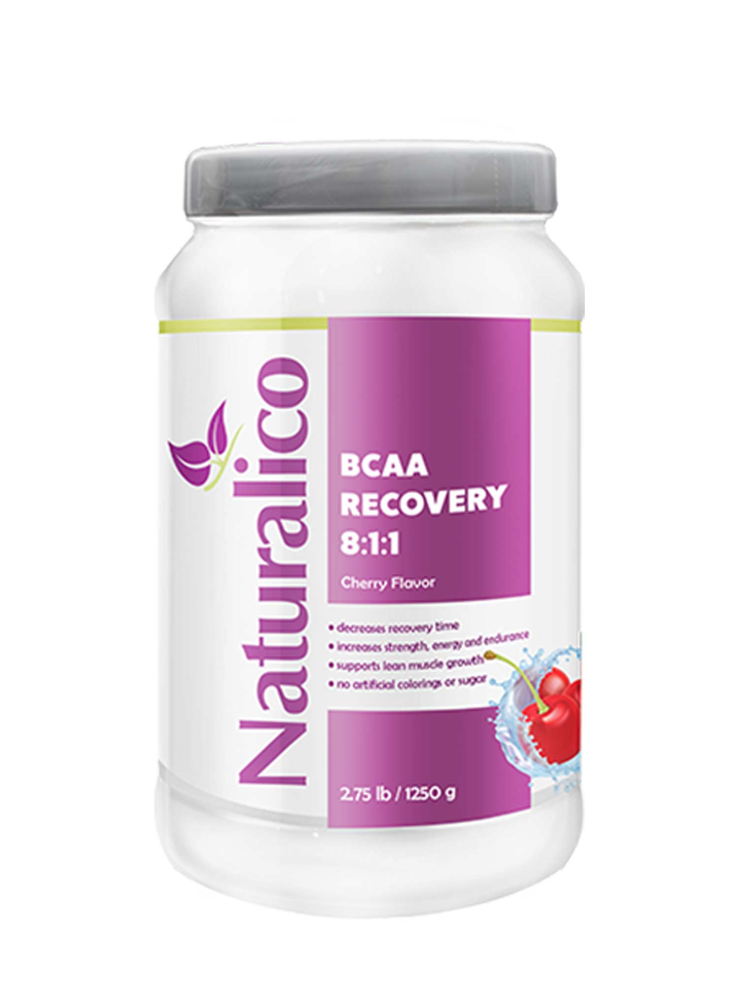 NATURALICO BCAA Recovery 8:1:1 1250 g / 90 дози-манго