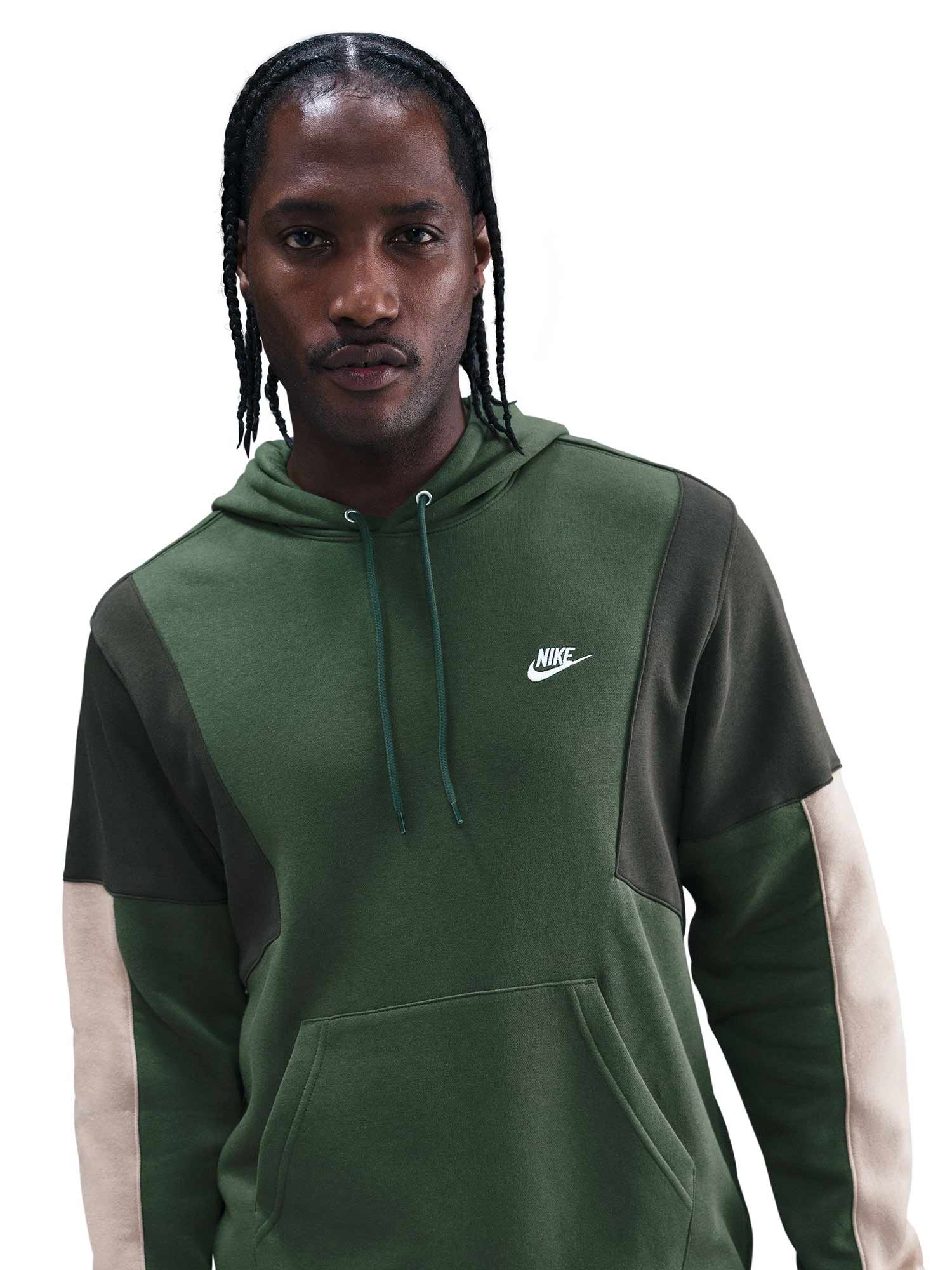 NIKE Спортен екип M NK CLUB FLEECE HDED TRACK GX
