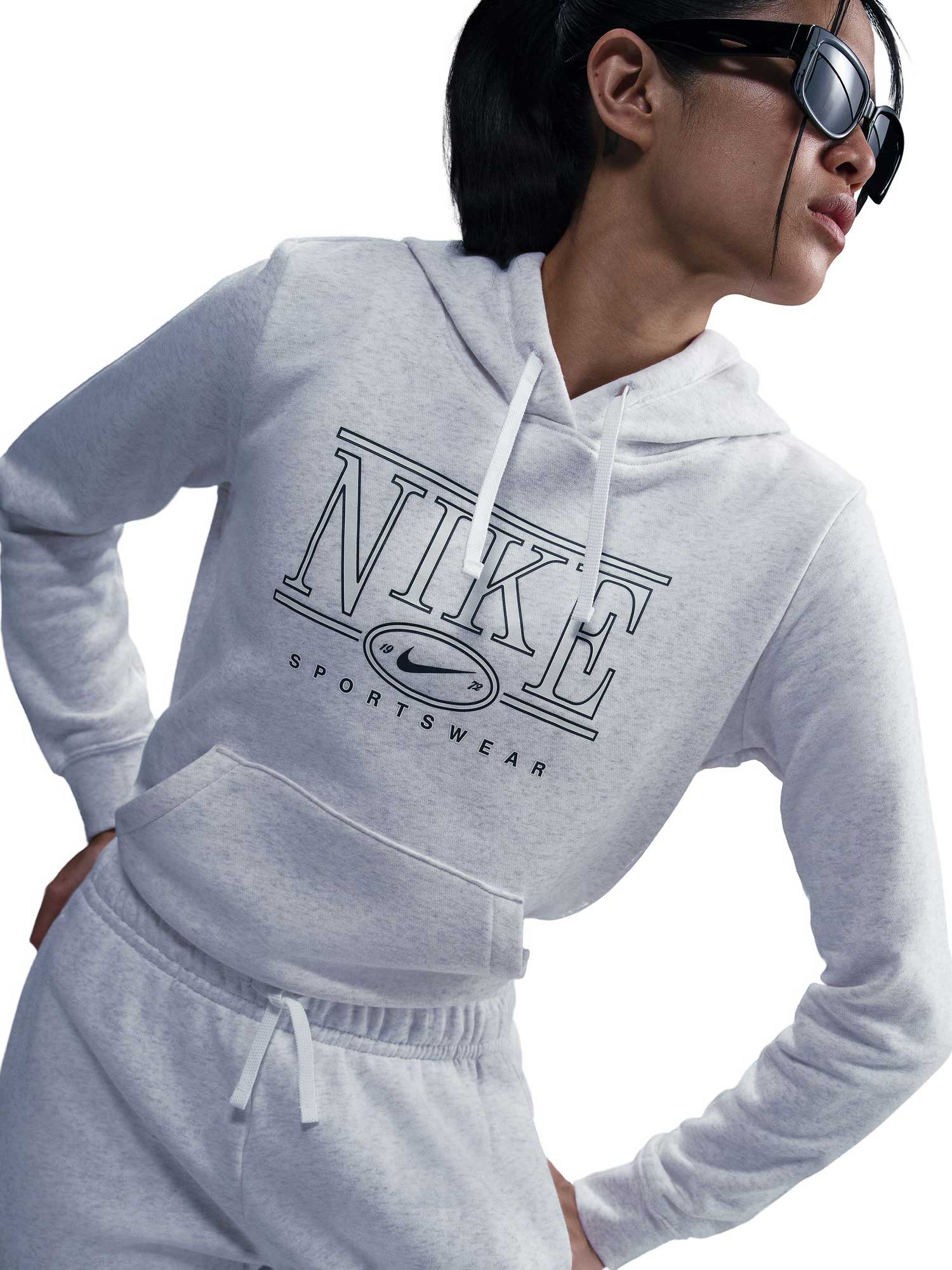 NIKE Суитшърт W NSW CLUB FLC STD GX HDY