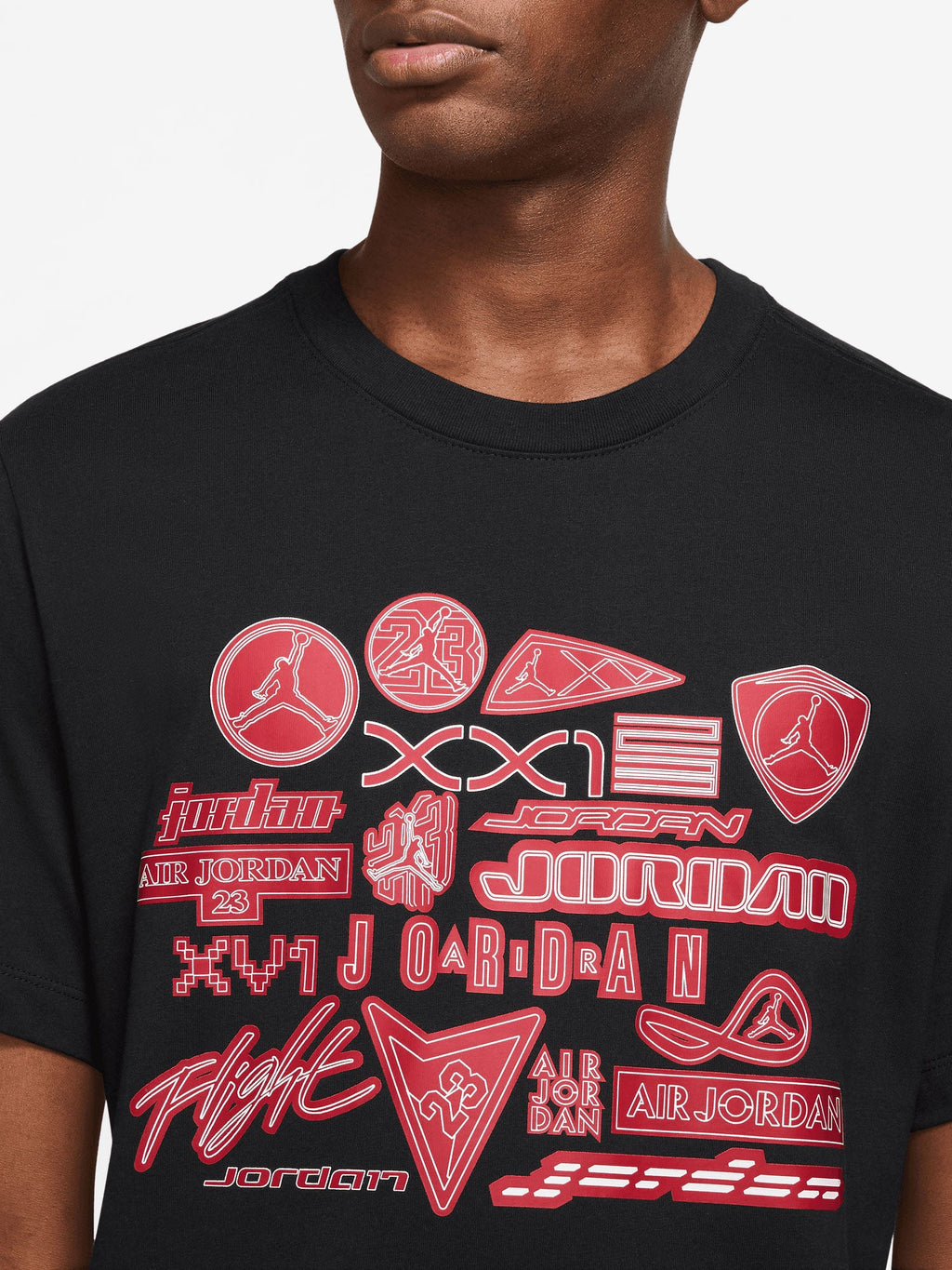 JORDAN Тениска M J BRAND GFX SS CREW 4