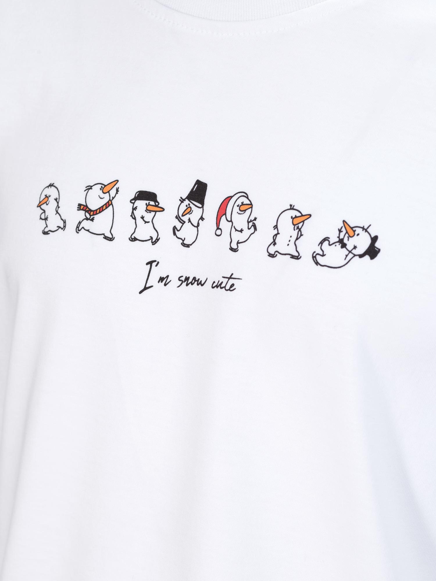BRILLE Тениска Christmas T-shirt Snow cute