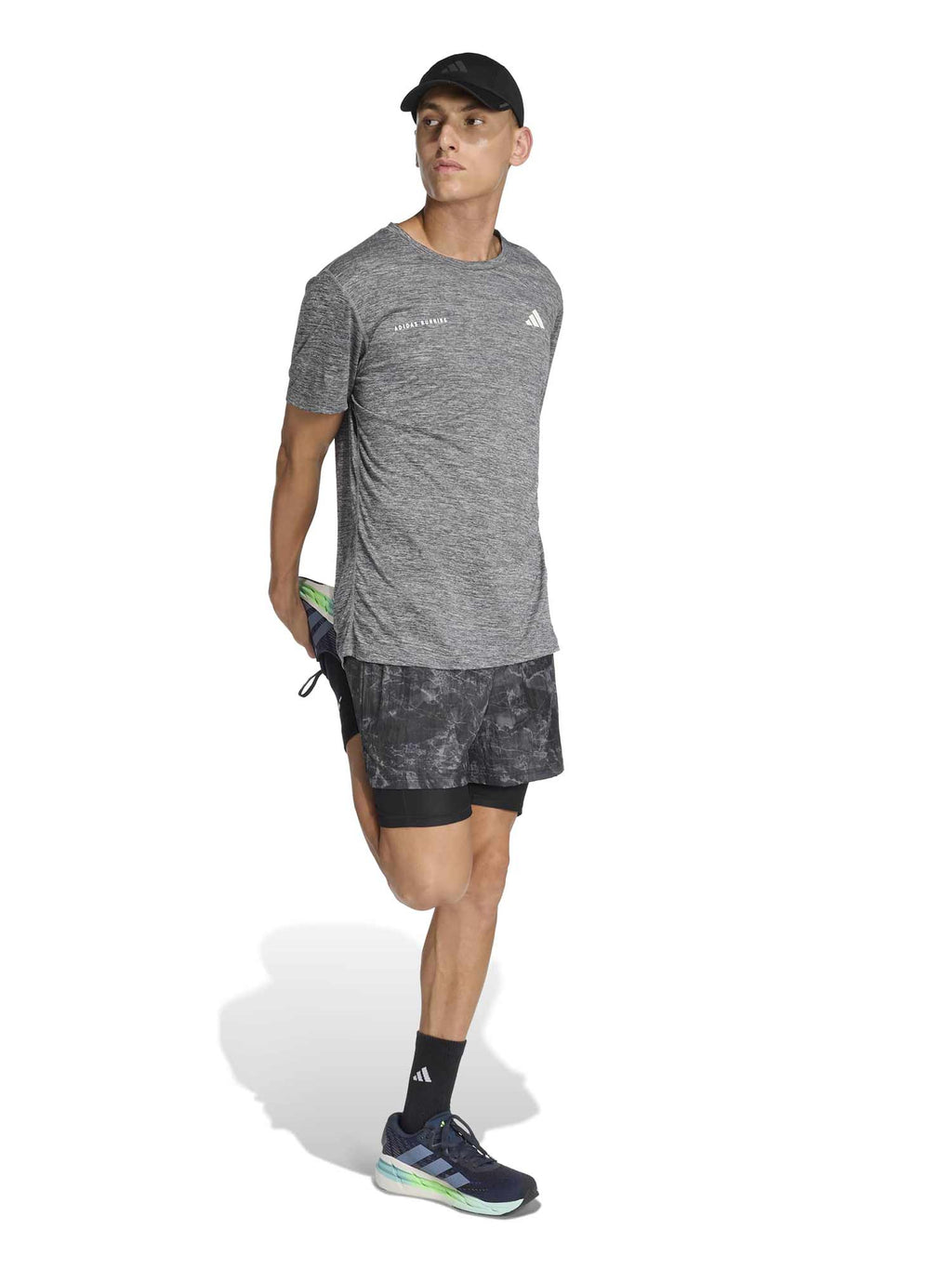 ADIDAS PERFORMANCE Къси панталони Own The Run Spray Dye 2-In-1 Short