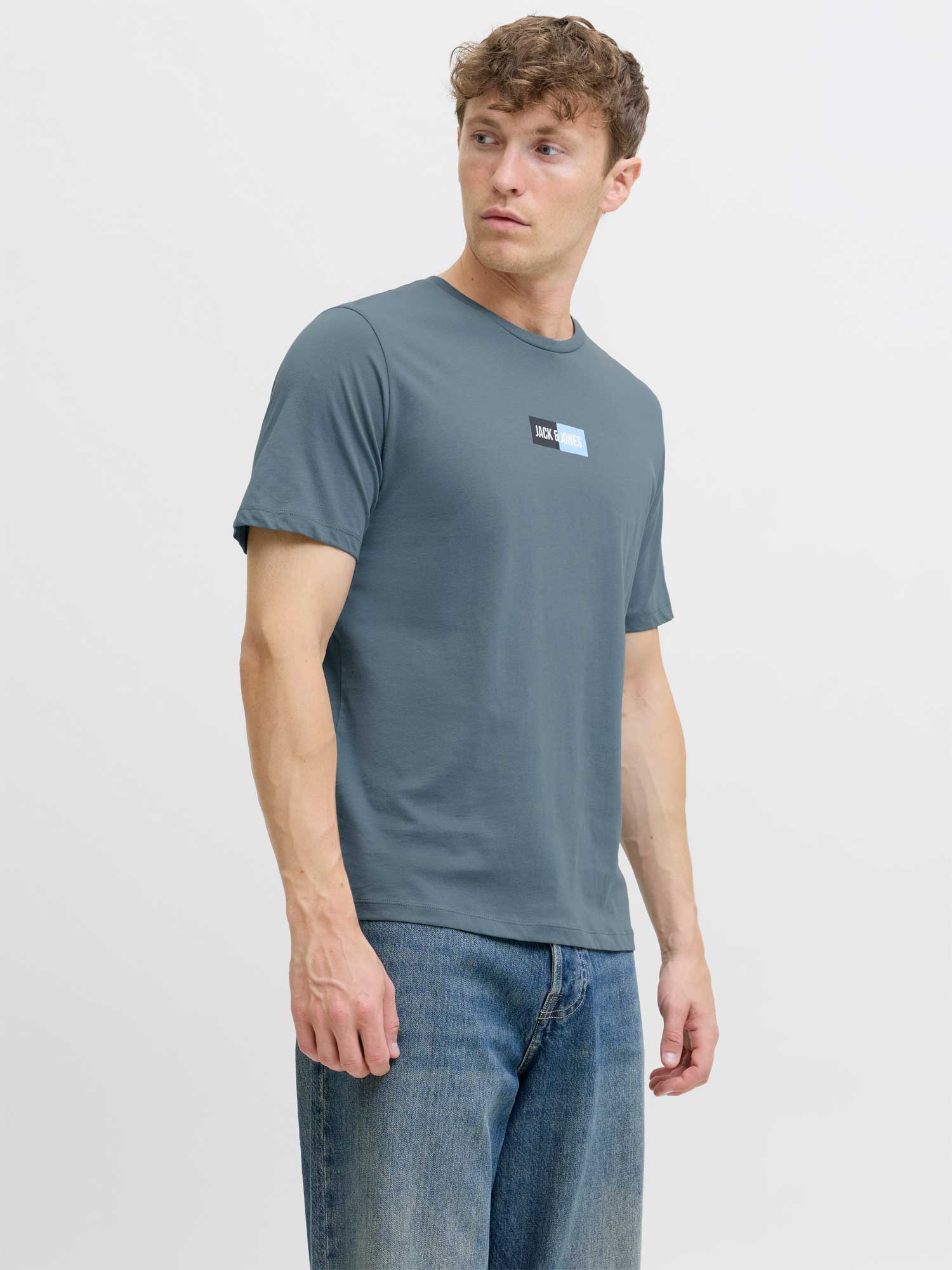 JACK & JONES Тениска JJPAN TEE SS CREW NECK