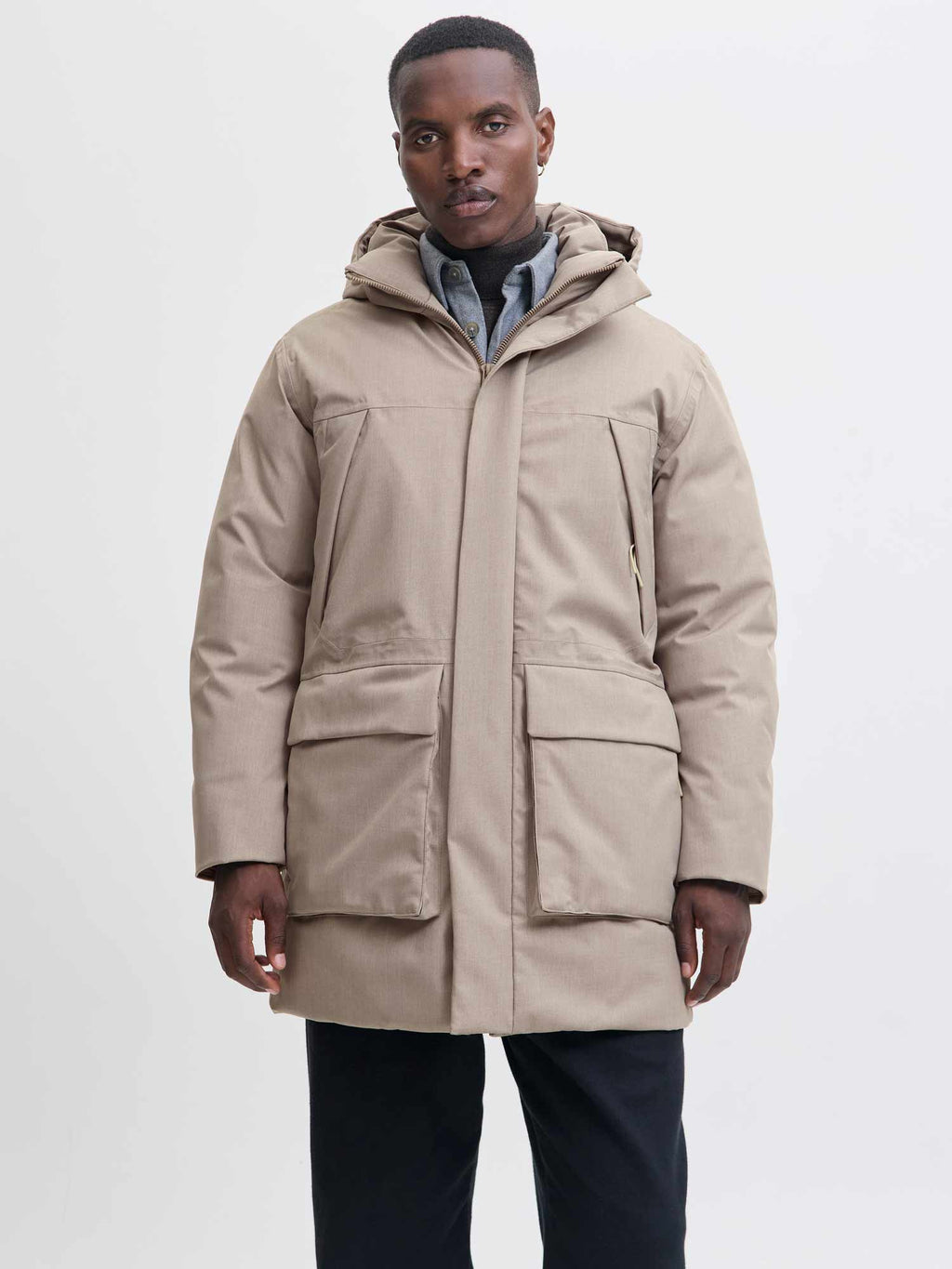 JACK & JONES Яке JPRCCMOON MELANGE PARKA LN