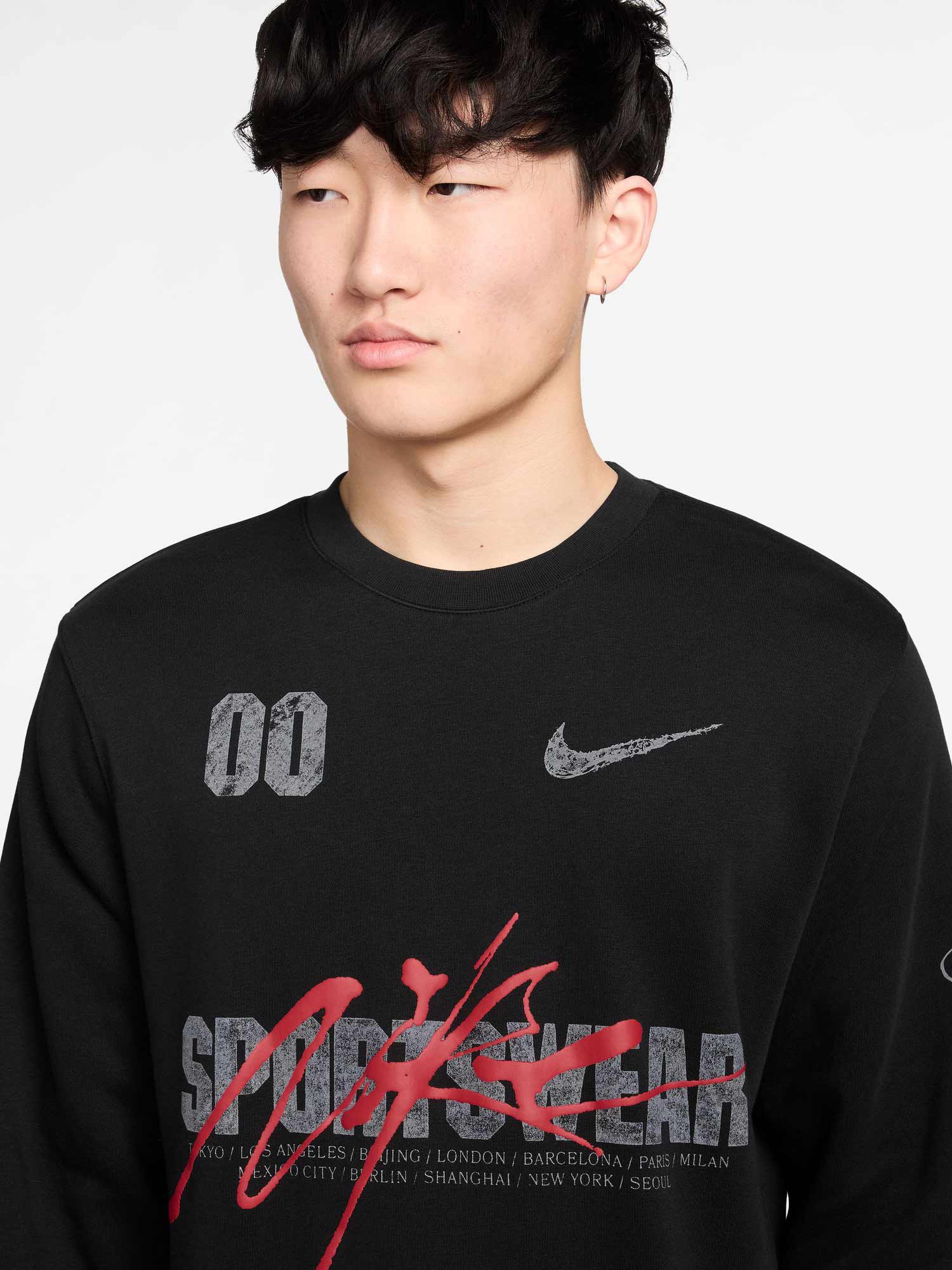 NIKE Блуза U NSW CREW CLUB PO BB OC 3