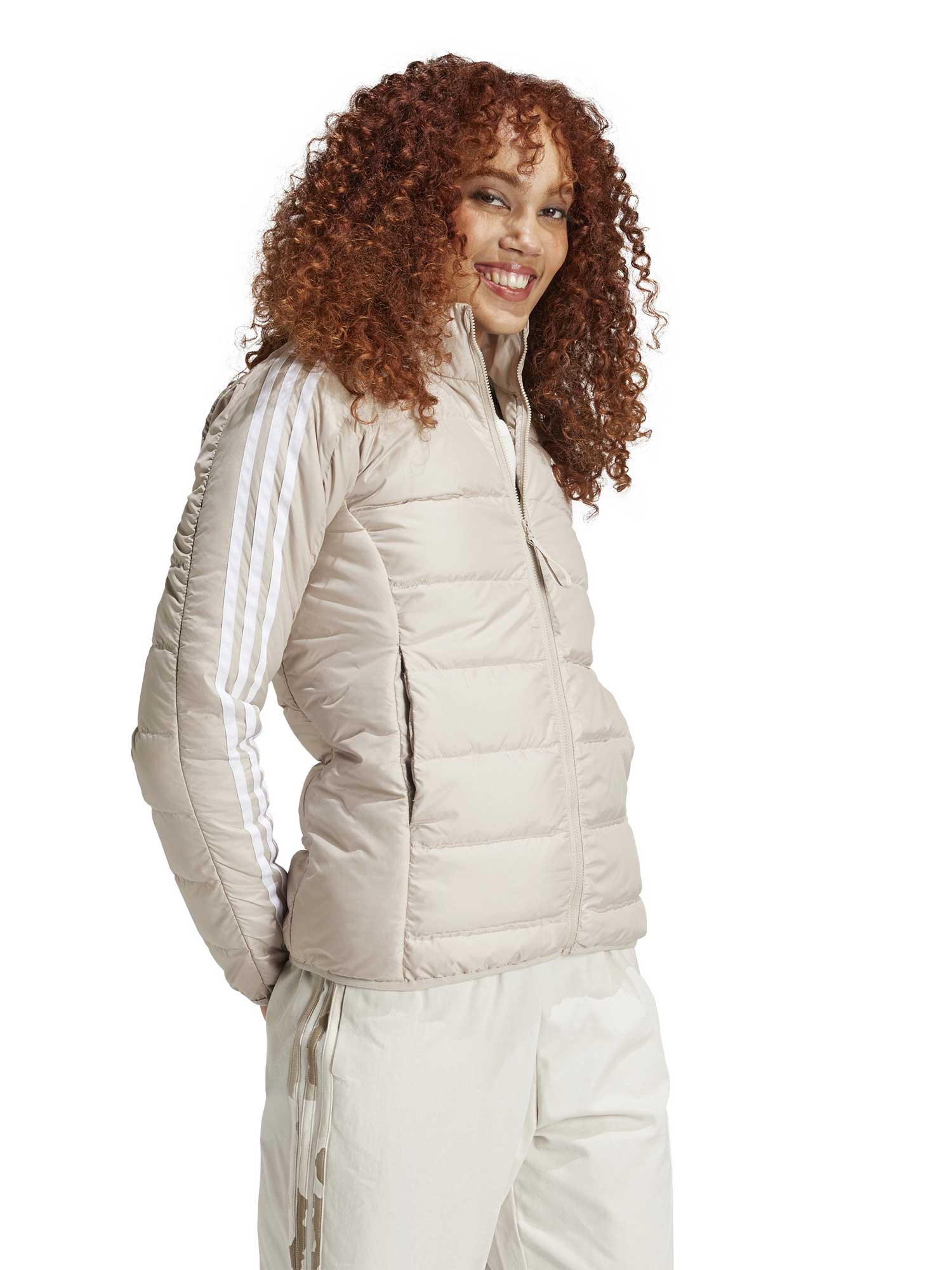 ADIDAS SPORTSWEAR Яке Essentials 3-Stripes Light Down Jacket