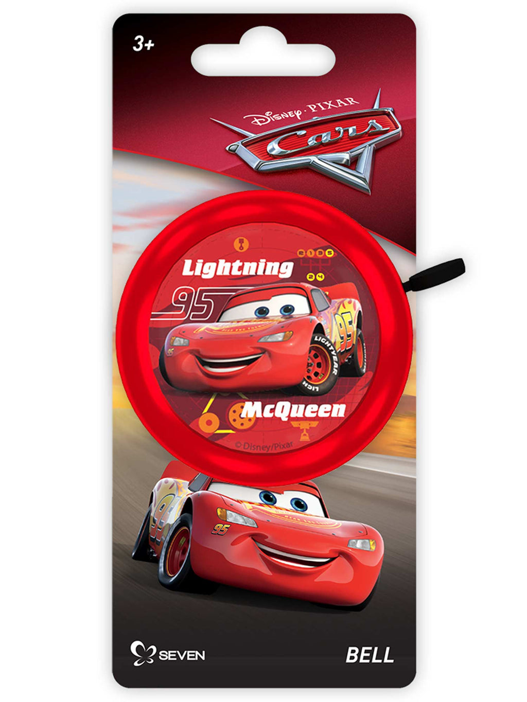 KIDS MOVIE HEROES Метален звънец CARS 3