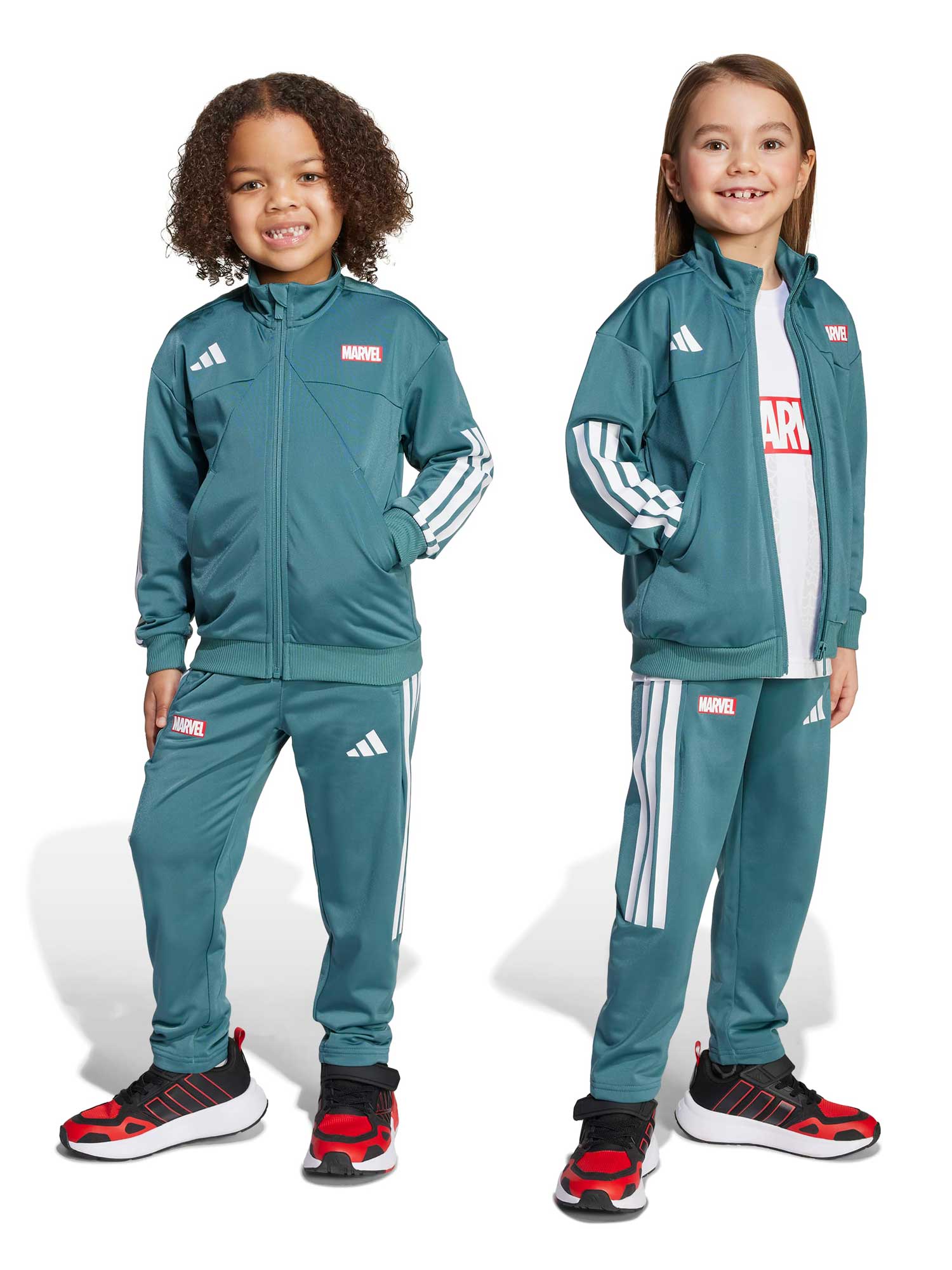 ADIDAS SPORTSWEAR Спортен екип Marvel Spider-Man Tracksuit Kids