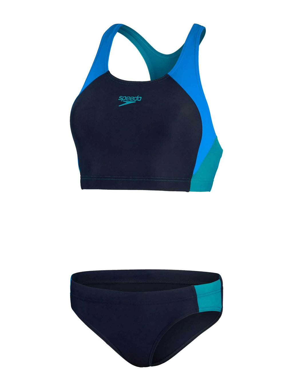 SPEEDO Бански 2 части COLBL SPL MBK 1PC AF