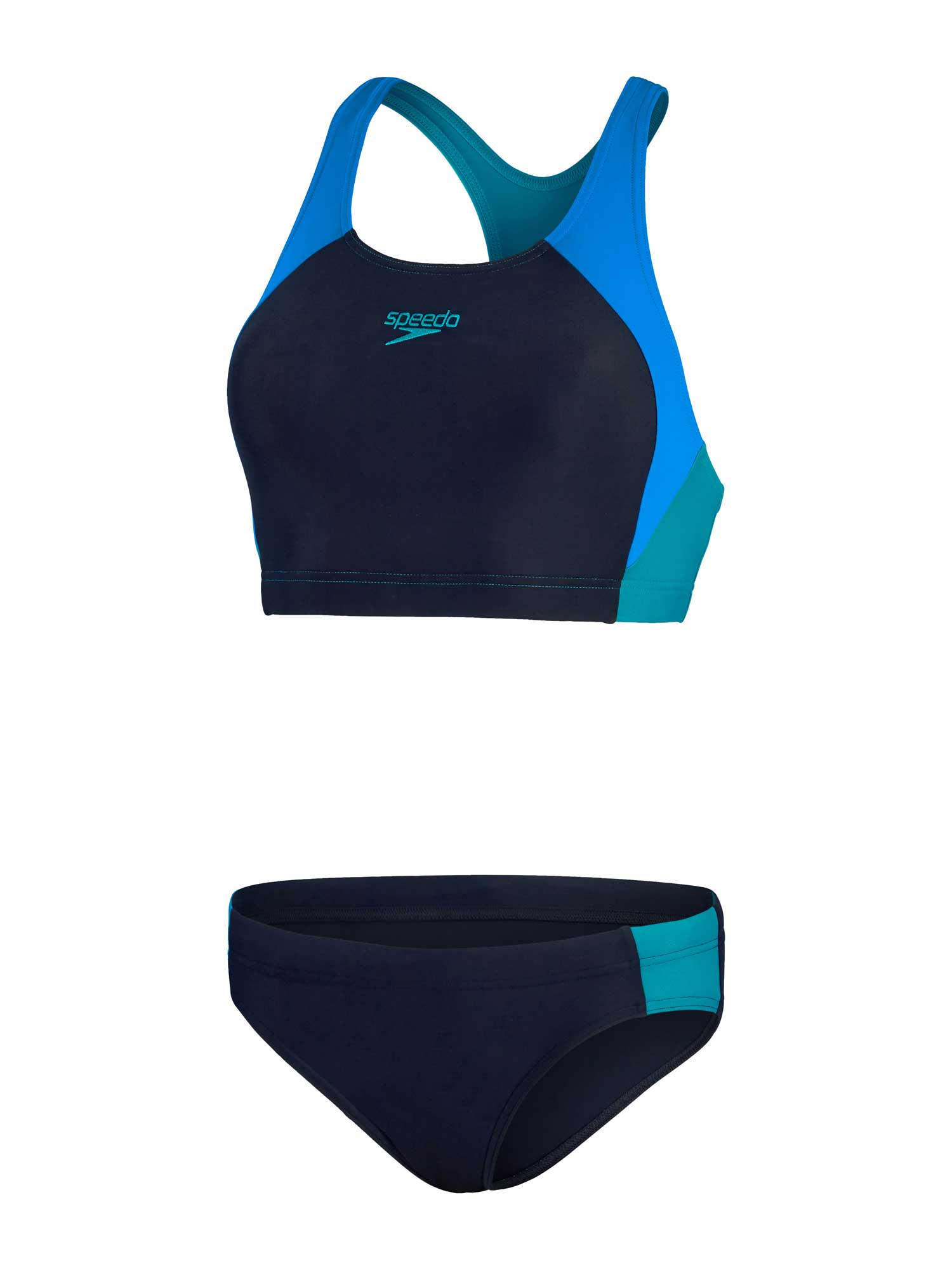 SPEEDO Бански 2 части COLBL SPL MBK 1PC AF