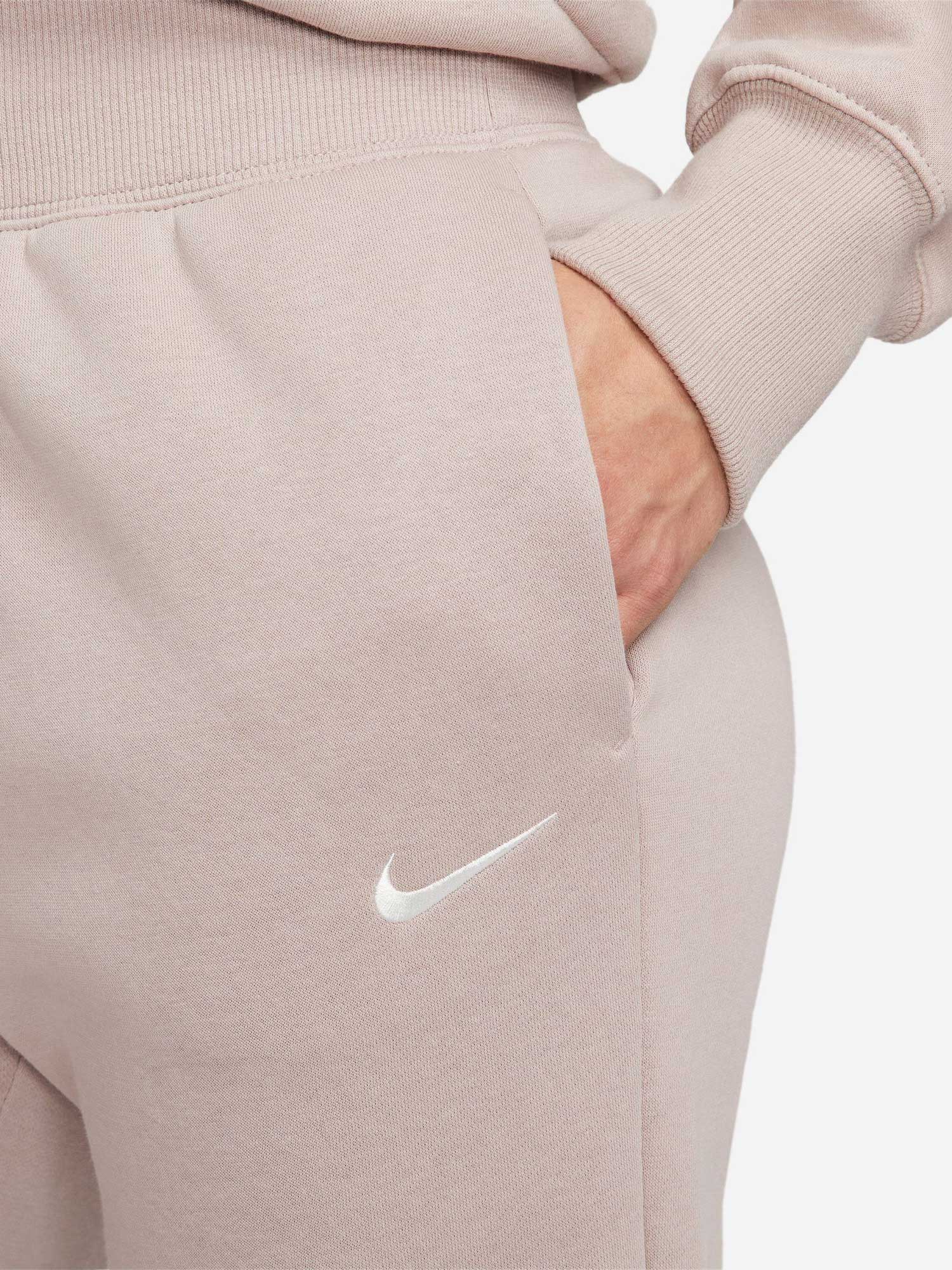 NIKE Спортно долнище W NSW PHNX FLC HR PANT STD