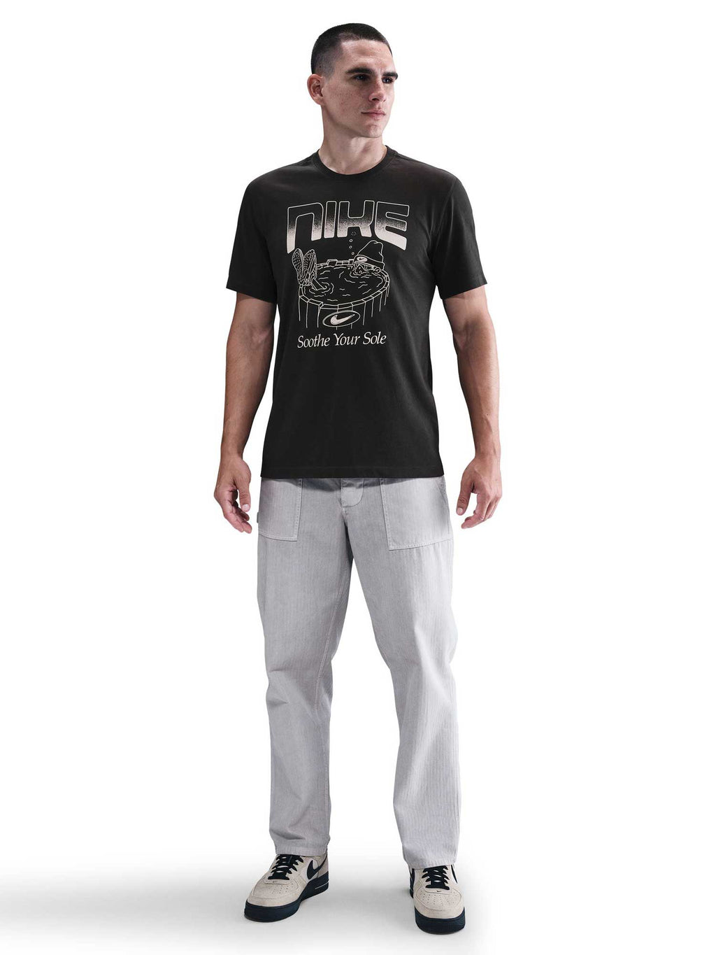 NIKE Тениска U NSW TEE OC FB GFX BRNDRD