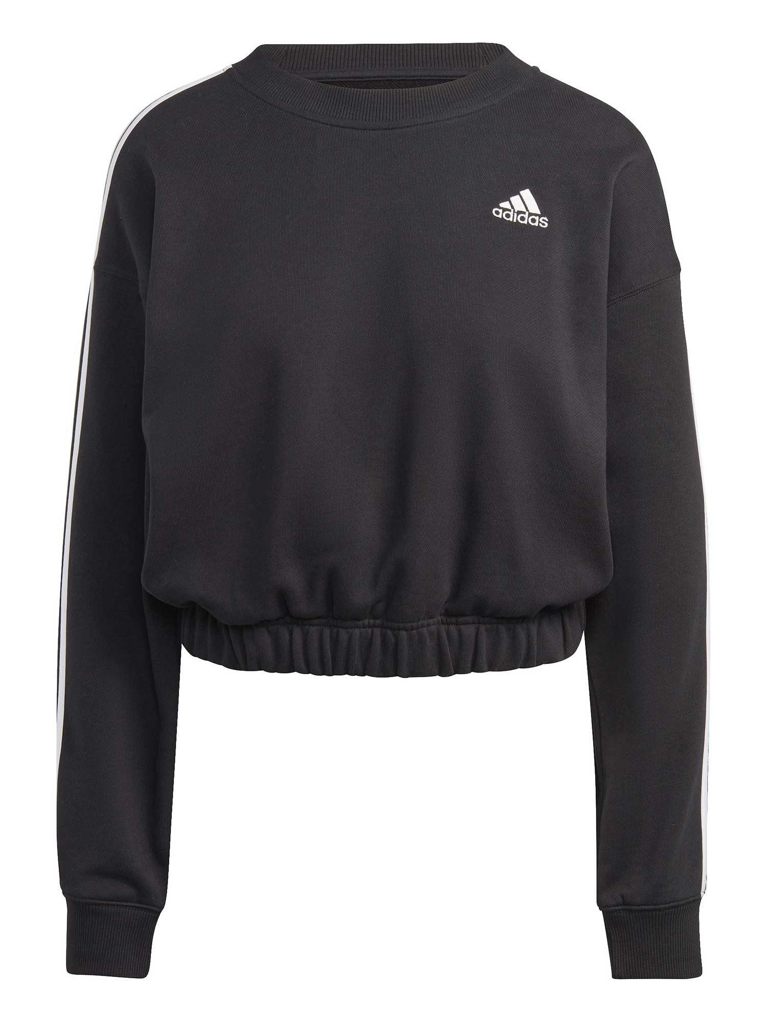 ADIDAS SPORTSWEAR Блуза Essentials 3-Stripes Crop Sweatshirt